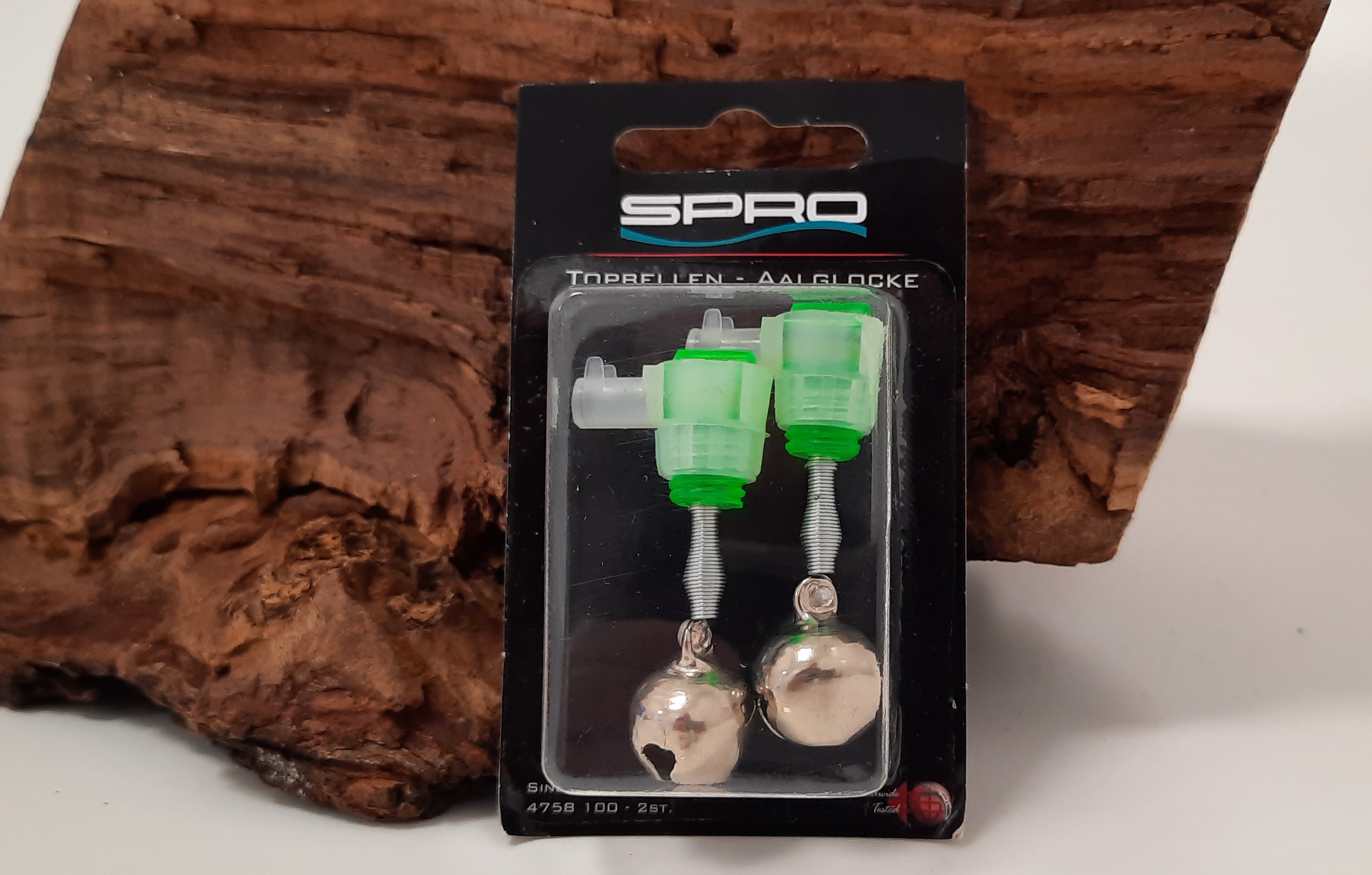 Spro Single Starlight Clip Aalglocke mit Knicklichthalter 2 Stück ABVERKAUF