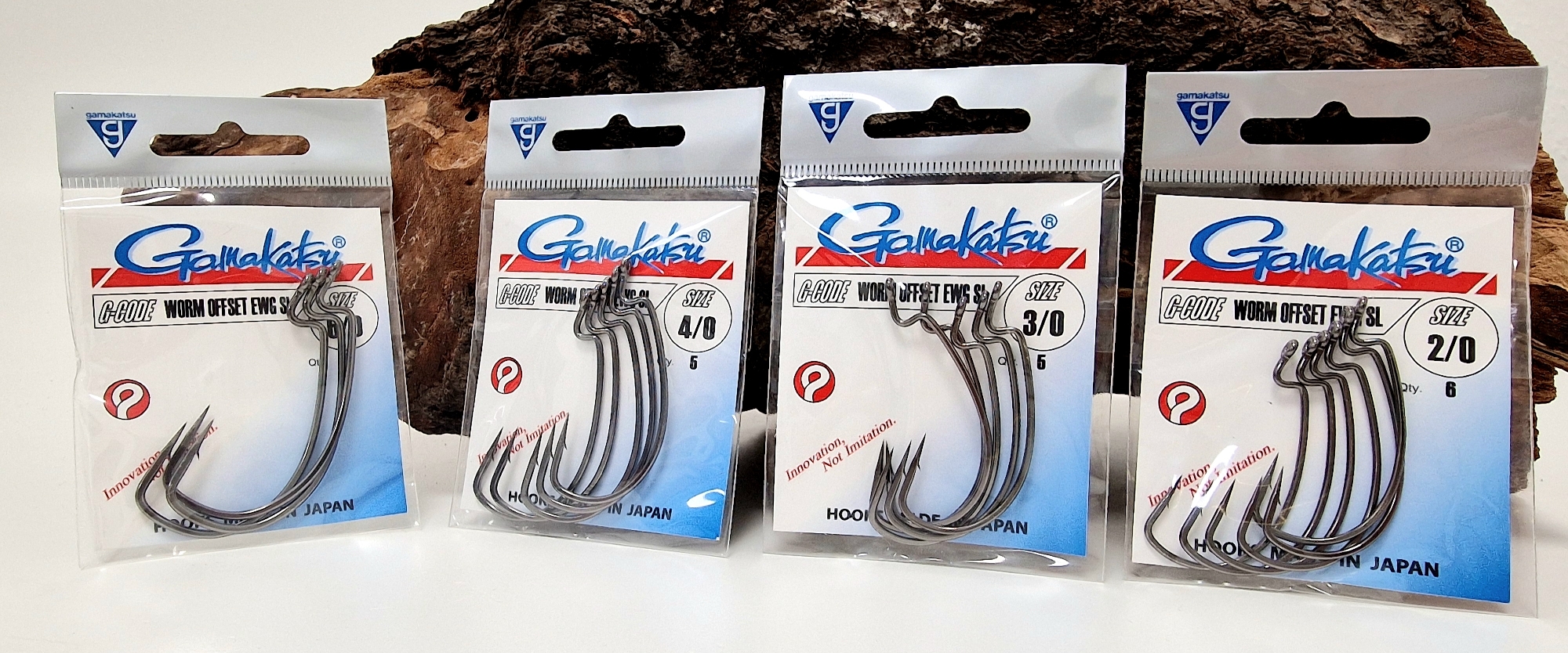 Gamakatsu Worm Offset EWG SL Gr. 2/0 3/0 4/0 5/0 6/0