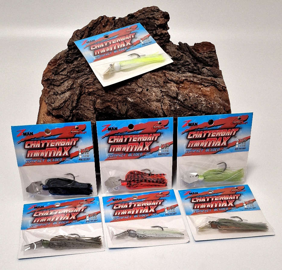 Z-MAN Chatterbait Mini Max 1/4OZ 9g 7cm 2/0 7 Farben