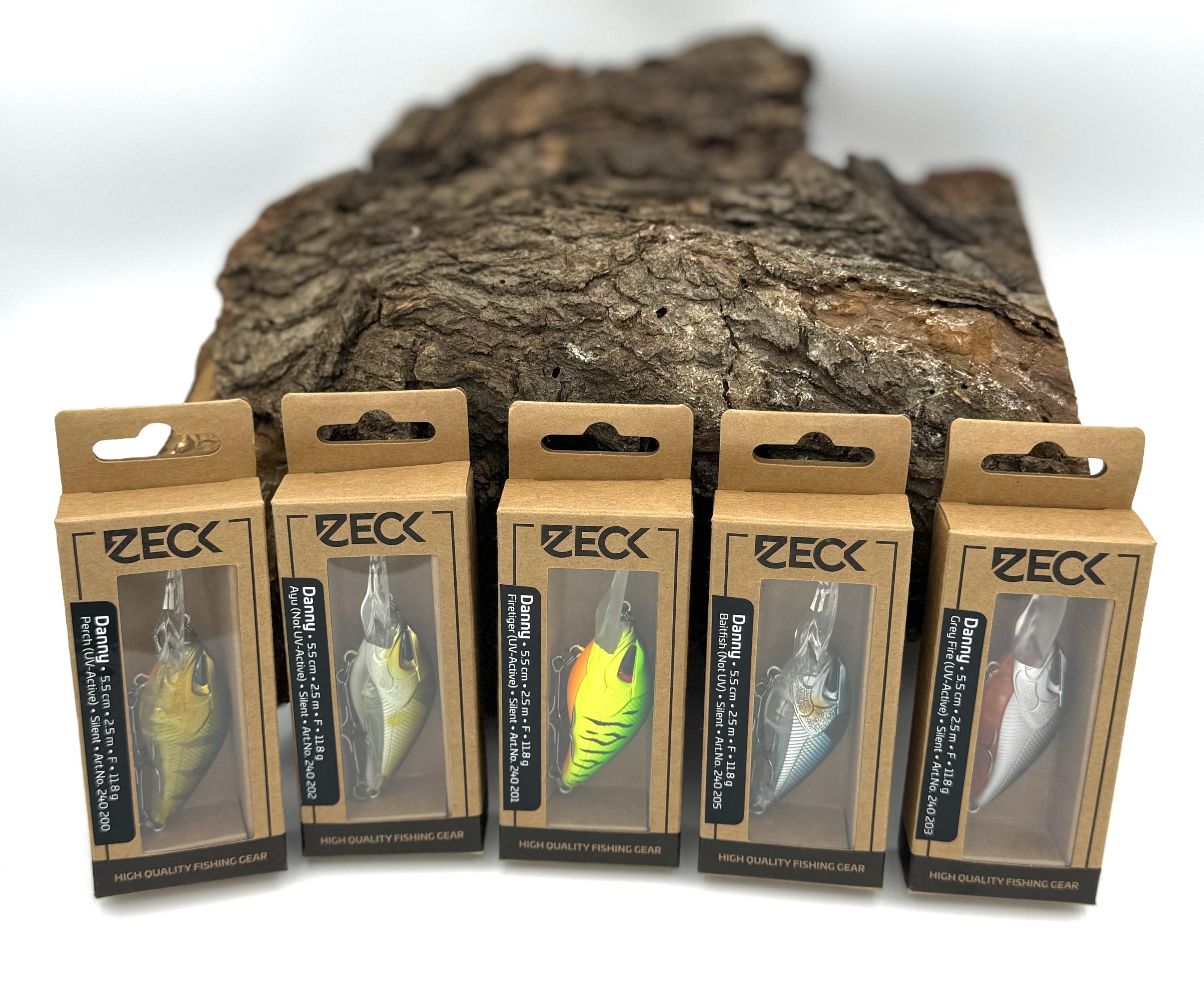 Zeck Danny 2.0 5,5cm 2,5m Tauchtiefe Floating 6 Farben