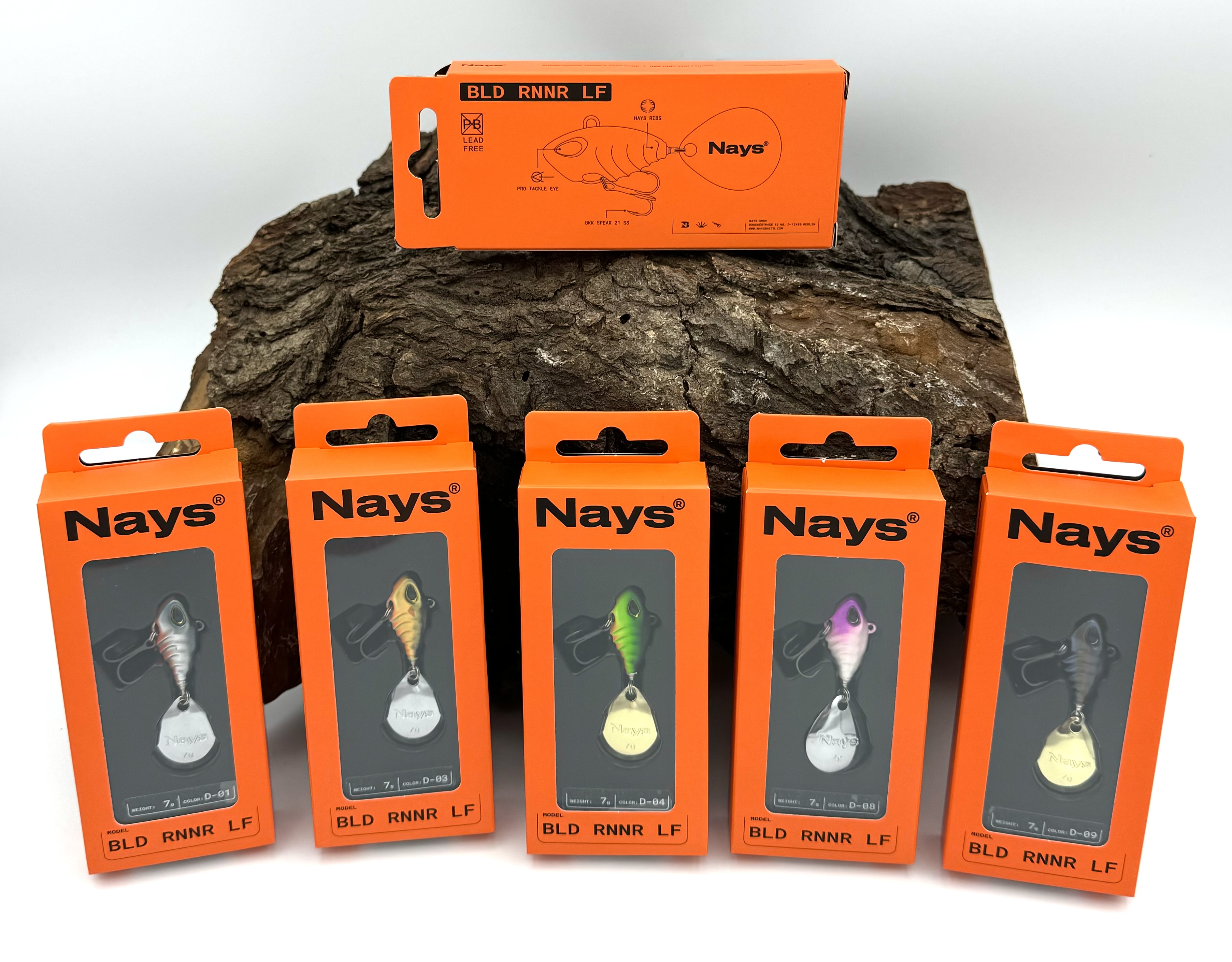 Nays BLD RNNR LF 7g D-01 D-03 D-04 D-08 D-09 Jig Spinner