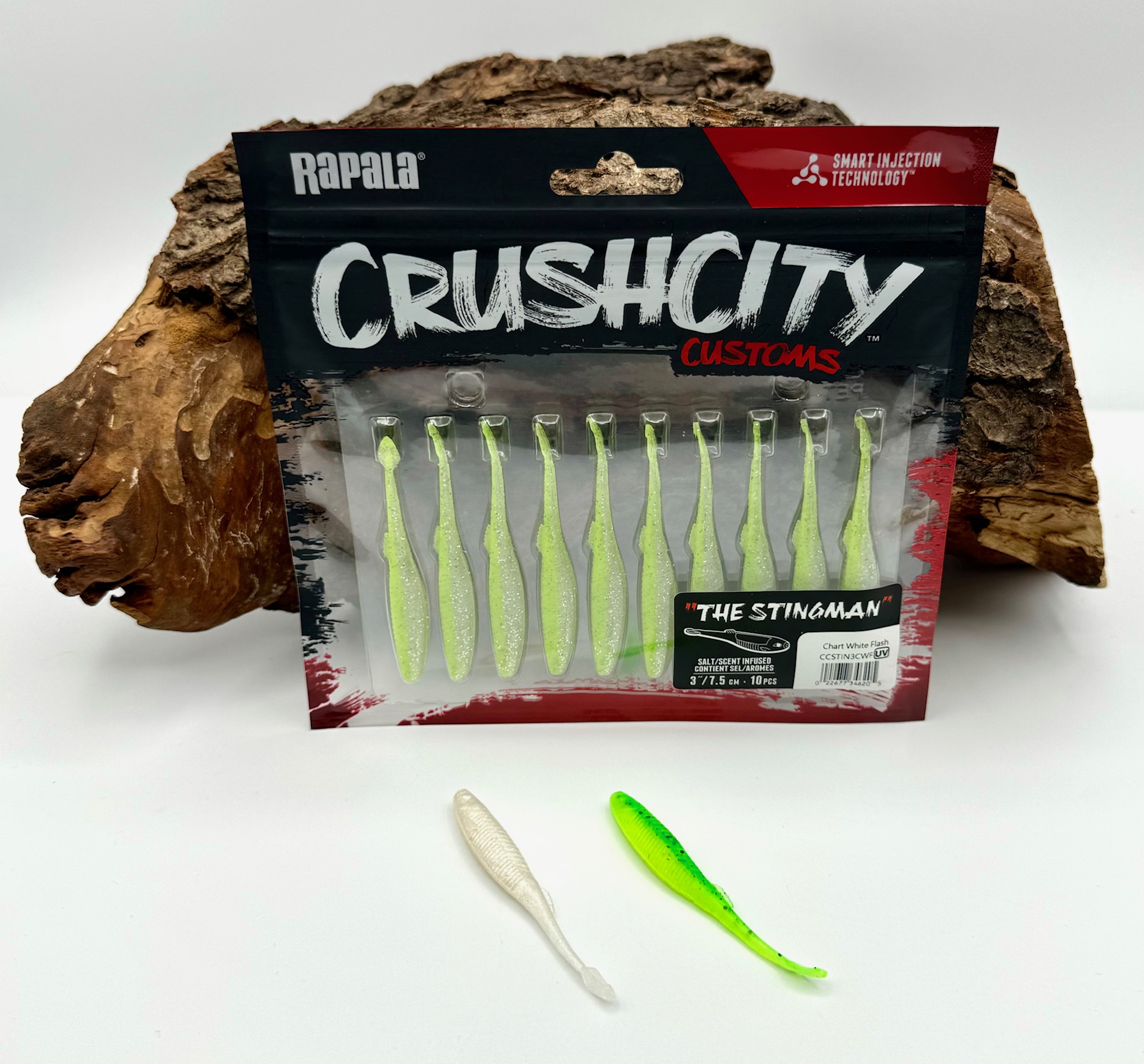 Rapala Crushcity Customs The Stingman 3" 7,5cm 2g 10 Stück 12 Farben