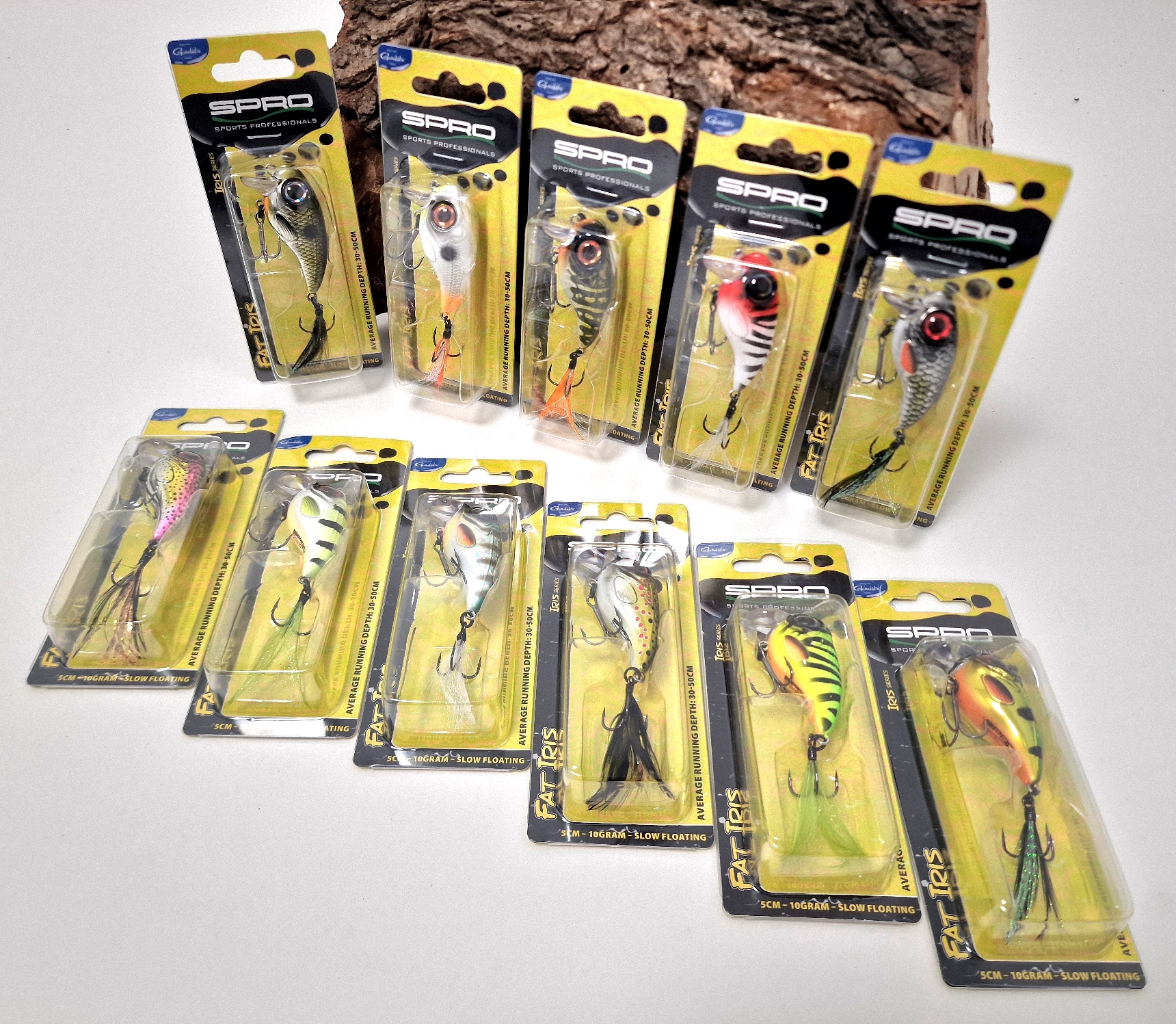 Spro Fat Iris 50 Wobbler SF 5cm 10g 11 Farben