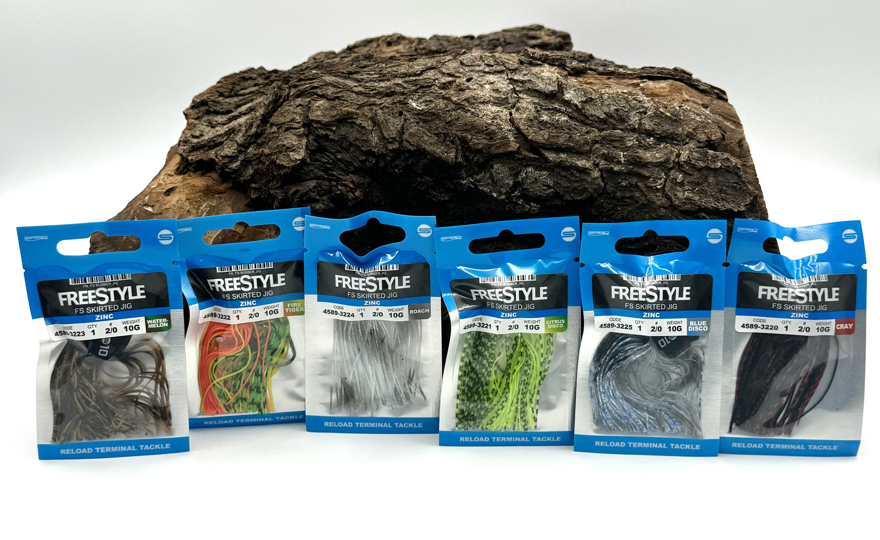 Spro Freestyle Skirted Jig 2/0 Haken 10g 6 Farben