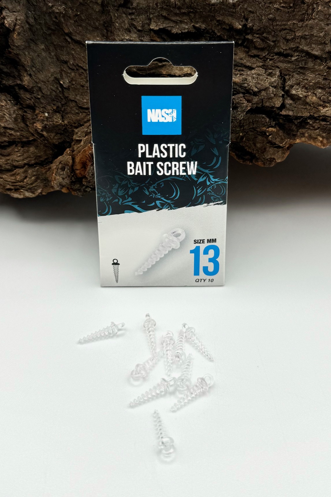 Nash Plastic Bait Screw 10 Stück 13mm