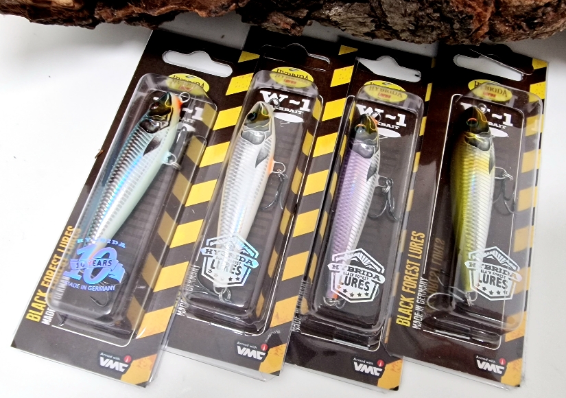 Hybrida W1 Walkbait 7cm 8g Oberflächenköder 6 Farben