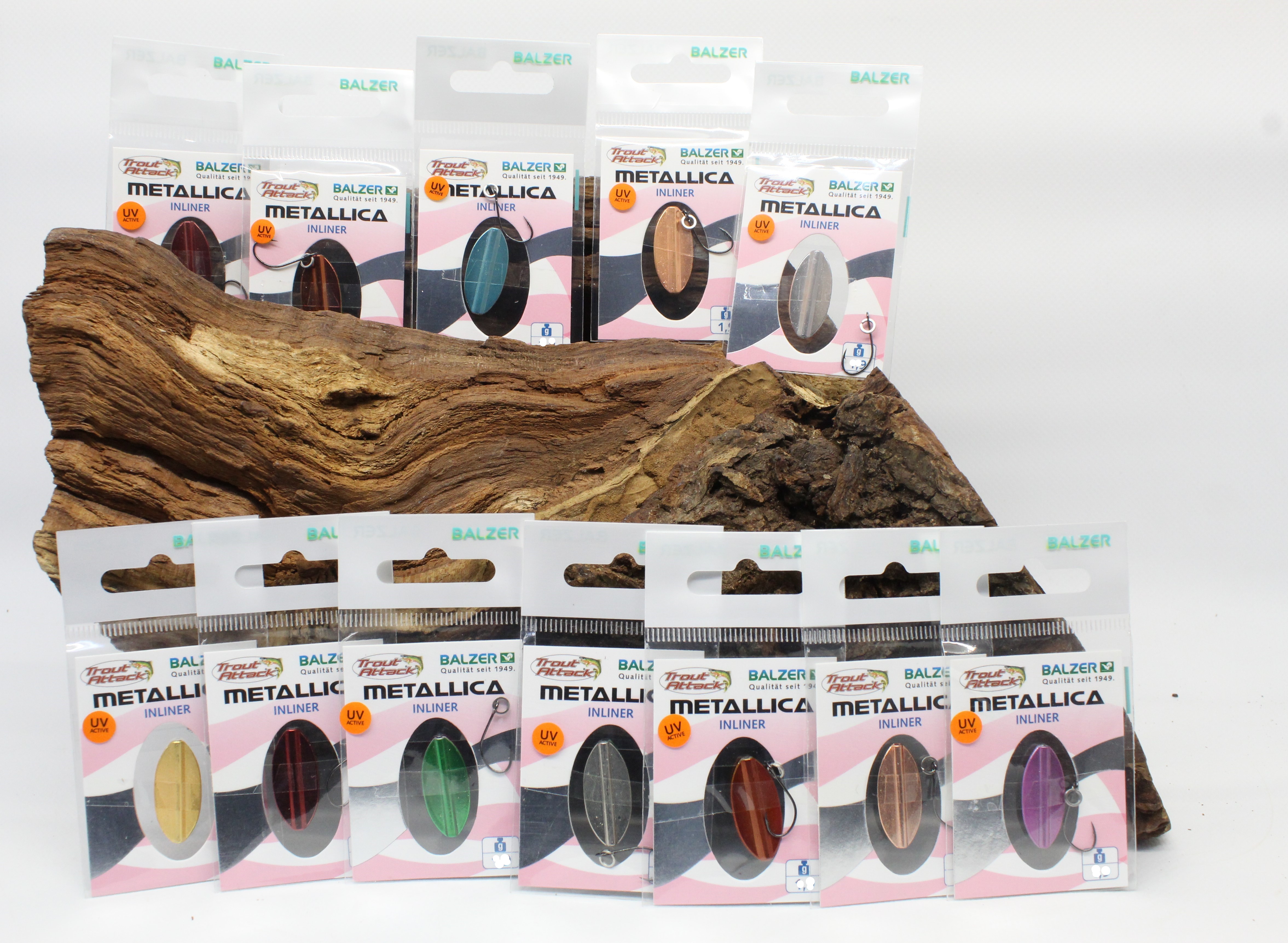 Balzer Trout Attack Pro Staff Series Metallica Inliner Spoon 3,5g 12 Farben