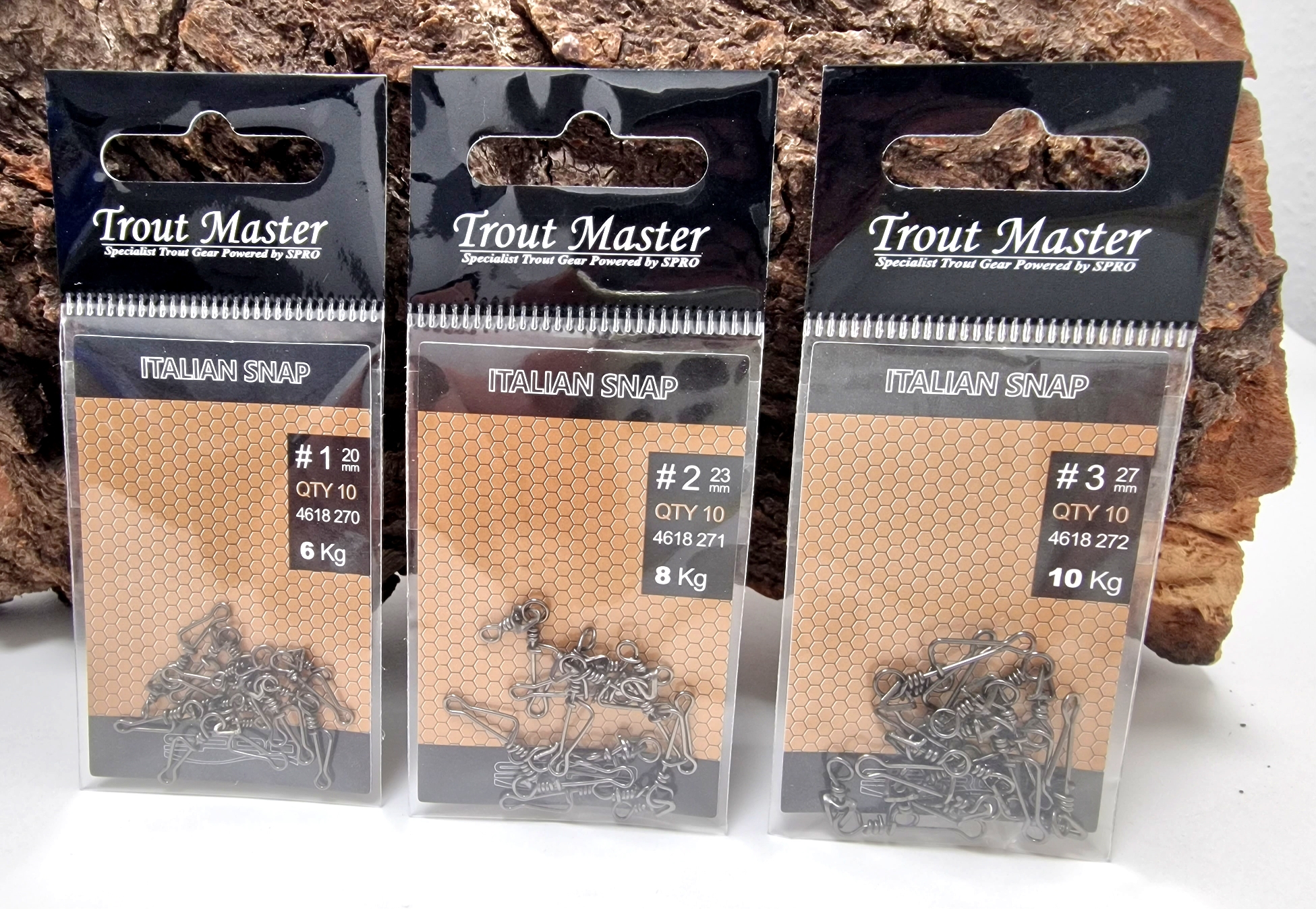 Spro Trout Master Italian Snap Größe 1 2 3