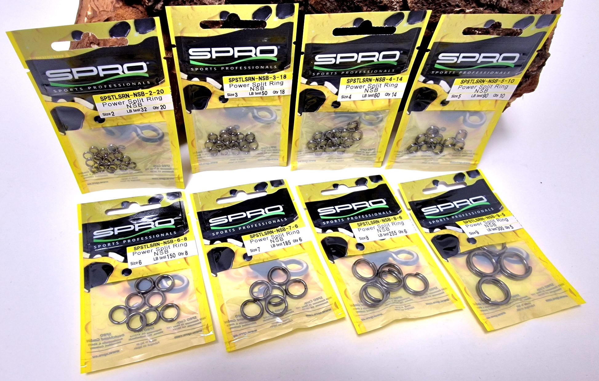 Spro Power Split Rings NSB Gr. 2 3 4 5 6 7 8 9 Extra Heavy Sprengringe