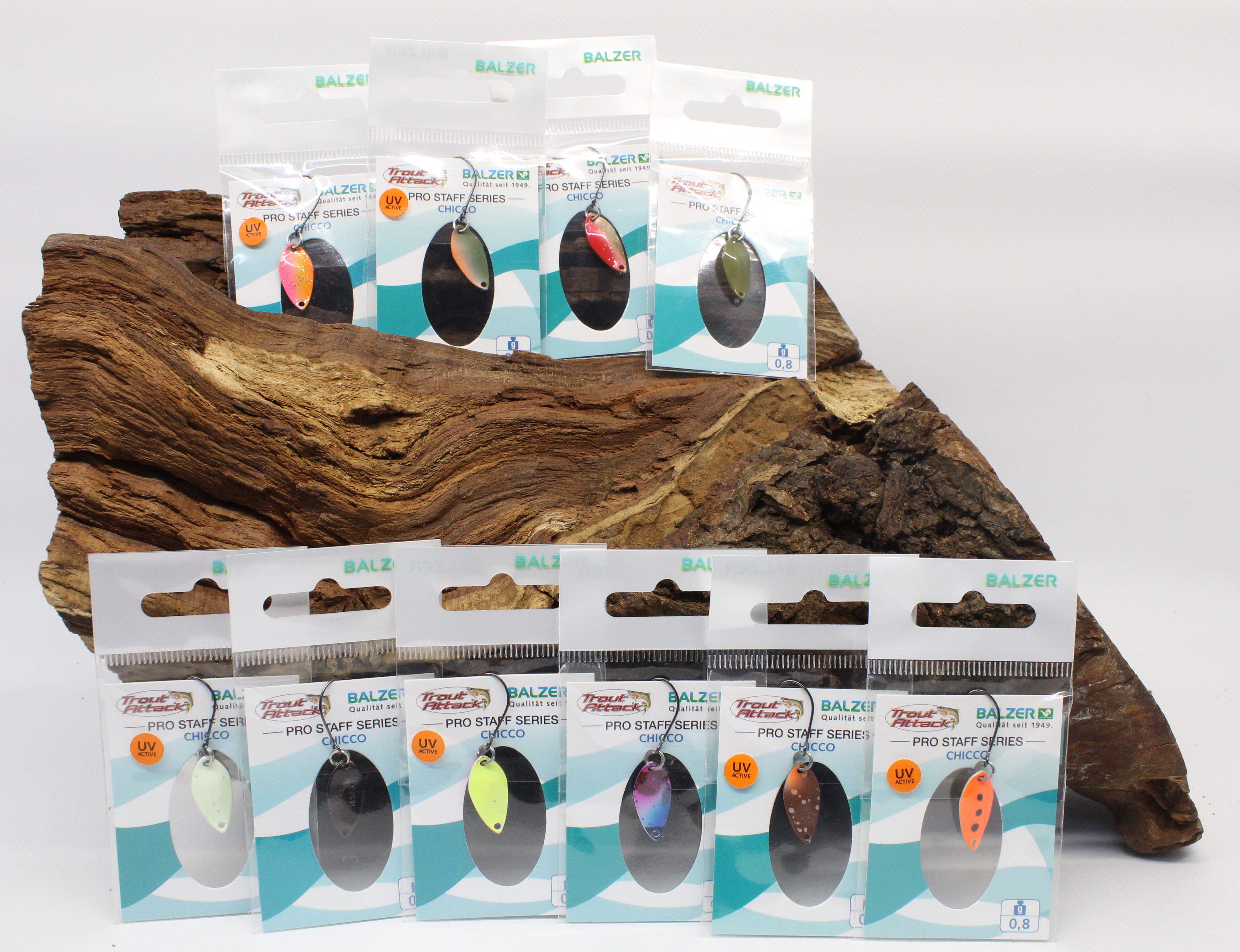 Balzer Trout Collector Summer Spoon Chicco 0,8g 10Farben