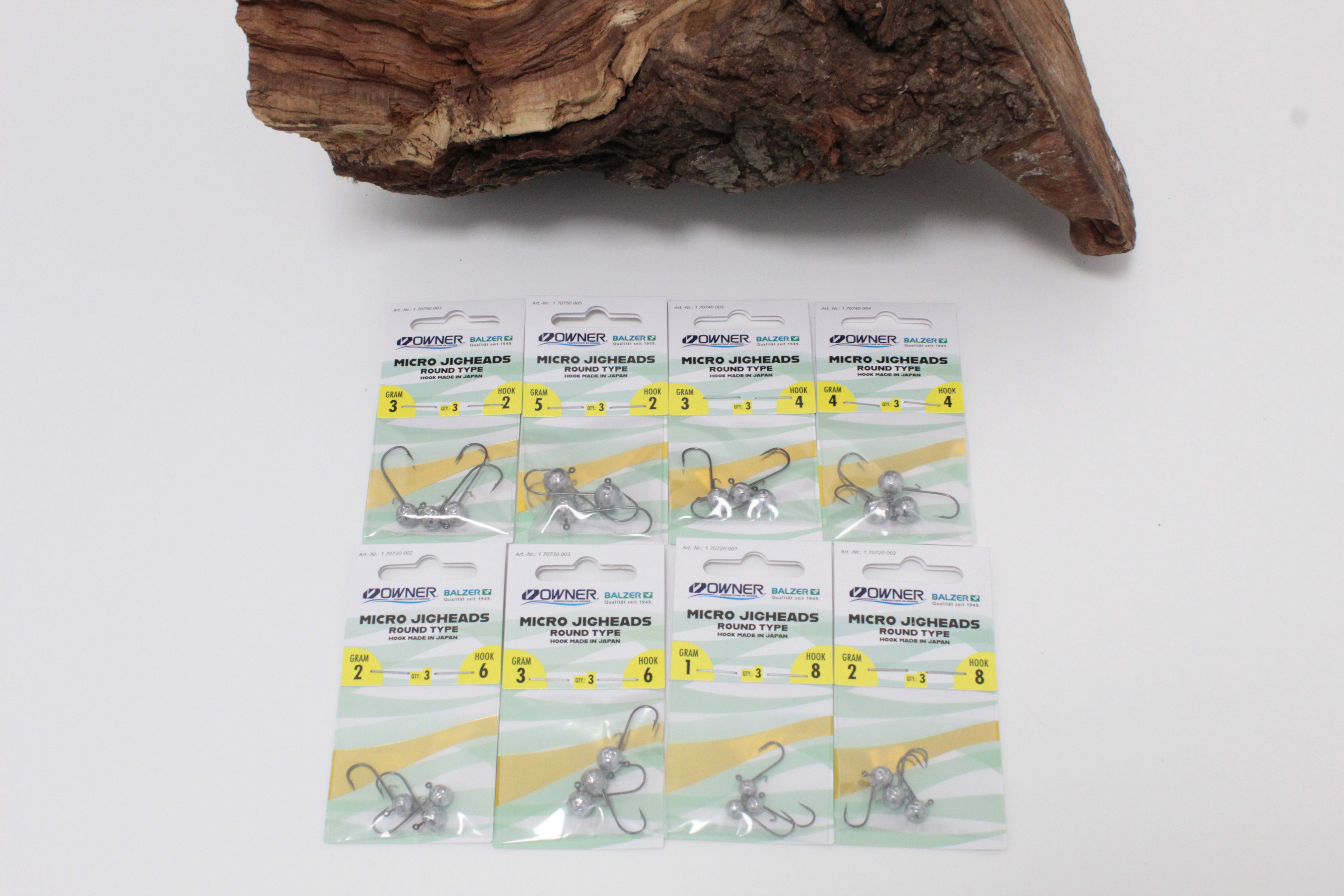 Balzer Owner Micro Jighead Gr.2 4 6 8 1g 3g 4g 5g