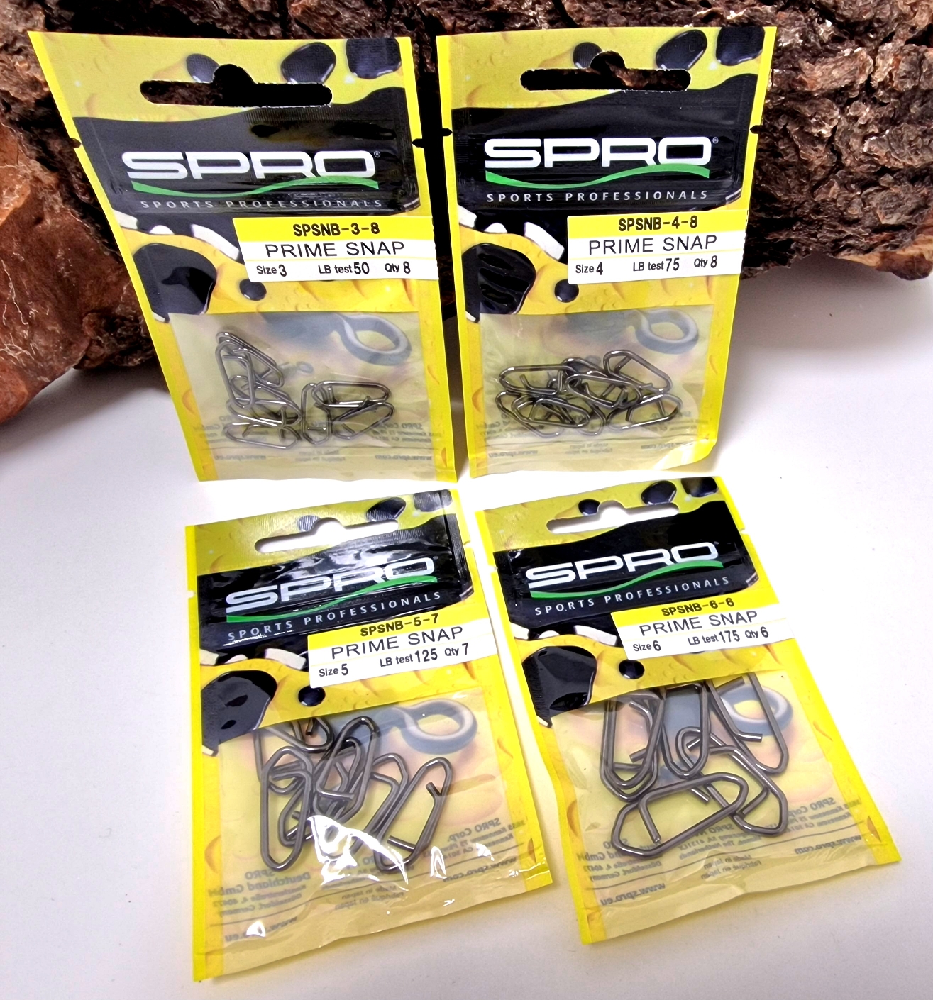 Spro Prime Snap HD Gr. 3 4 5 6 Heavy Duty Karabiner