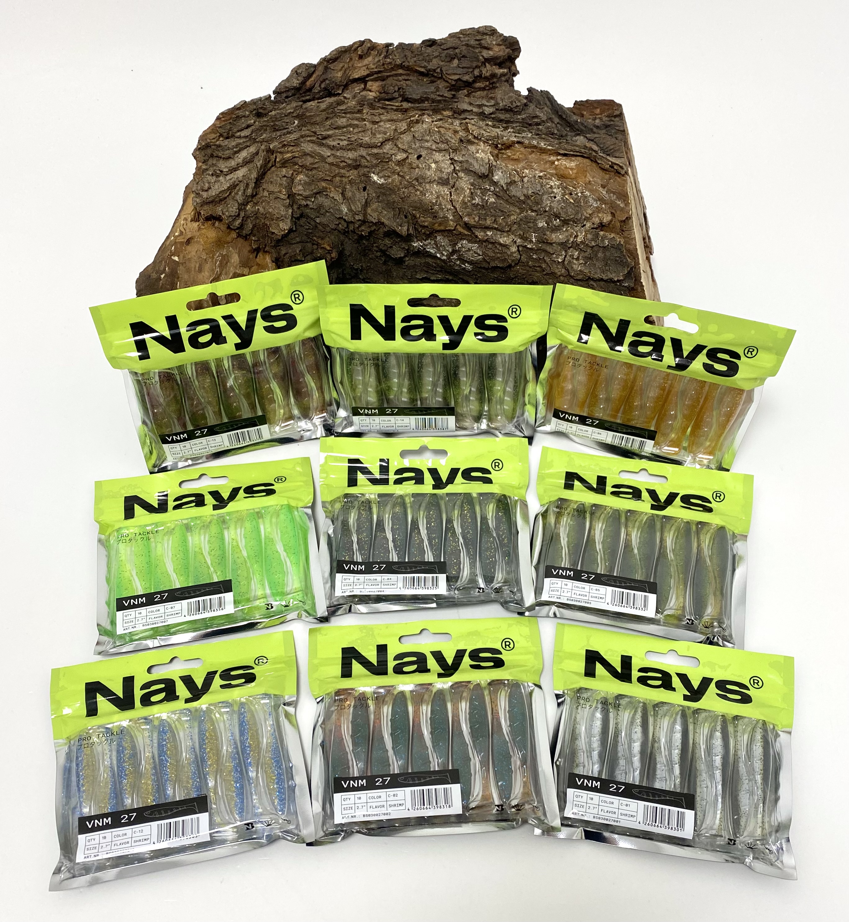 Nays VNM 27 2,7 Inch 6,86cm 2,2g 9 Farben