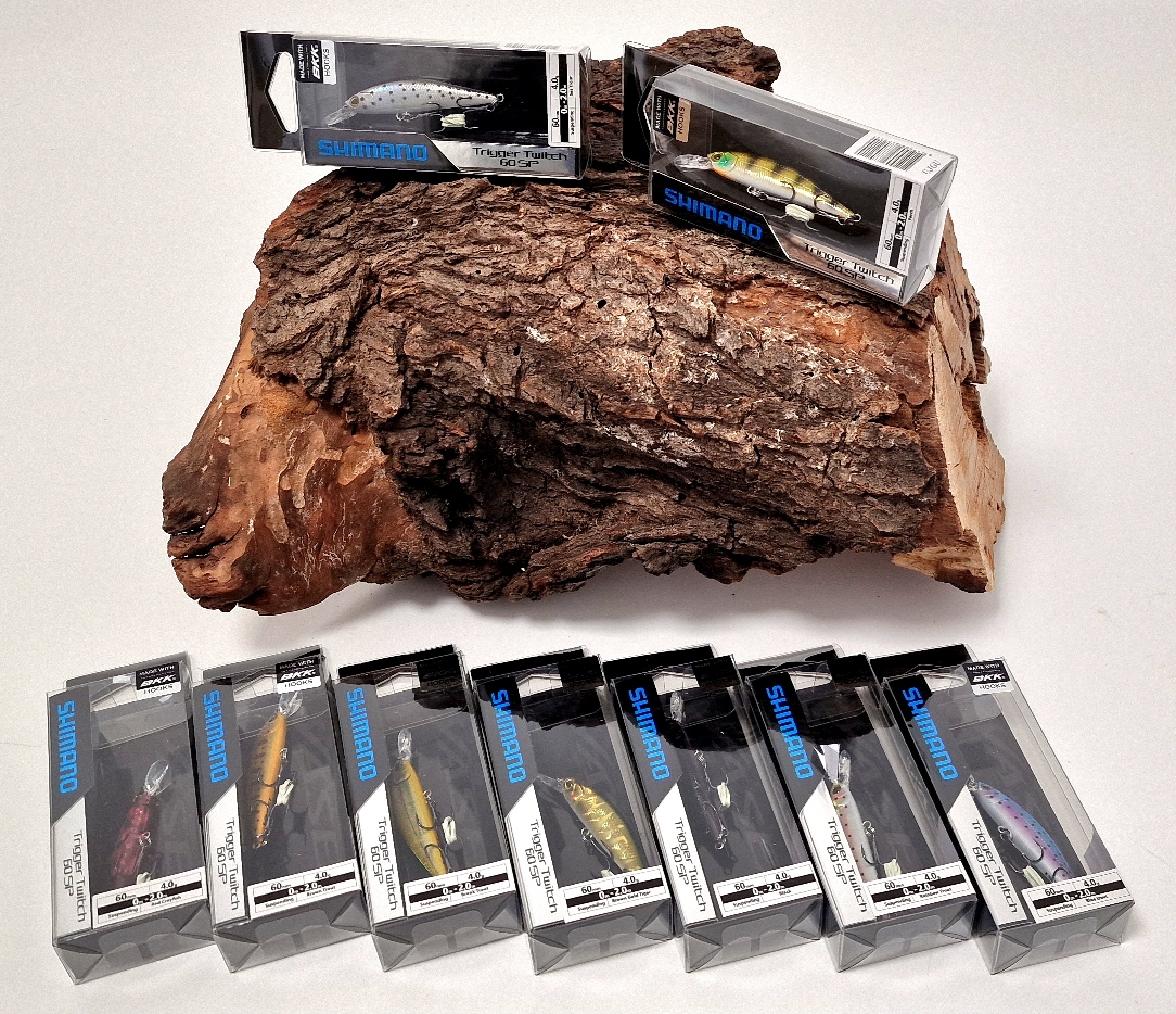 Shimano Lure Yasei Trigger Twitch SP 60mm 4g 0m-2m 10 Farben