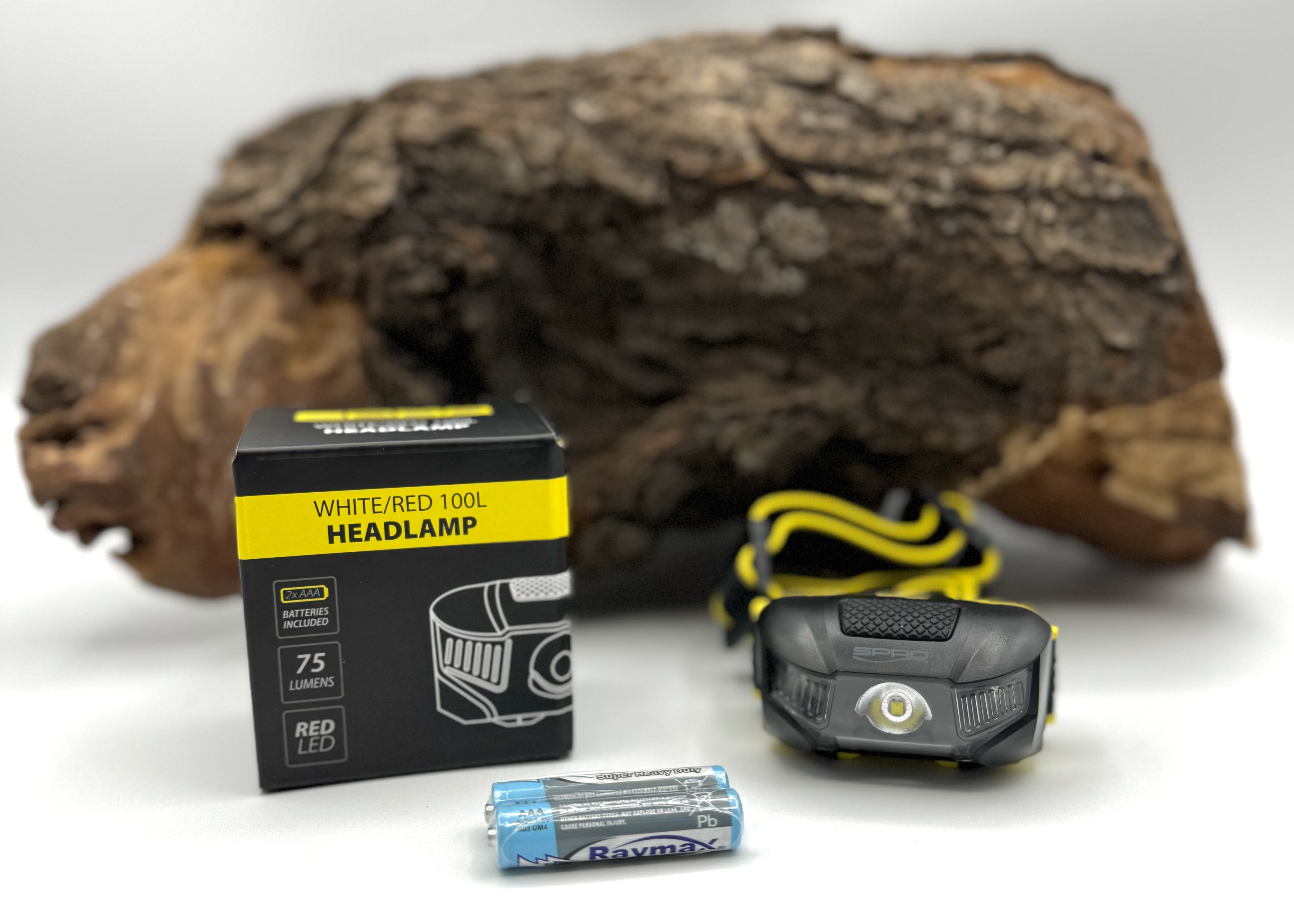 Spro Headlamp White/Red LED 100L Kopflampe inkl Batterien