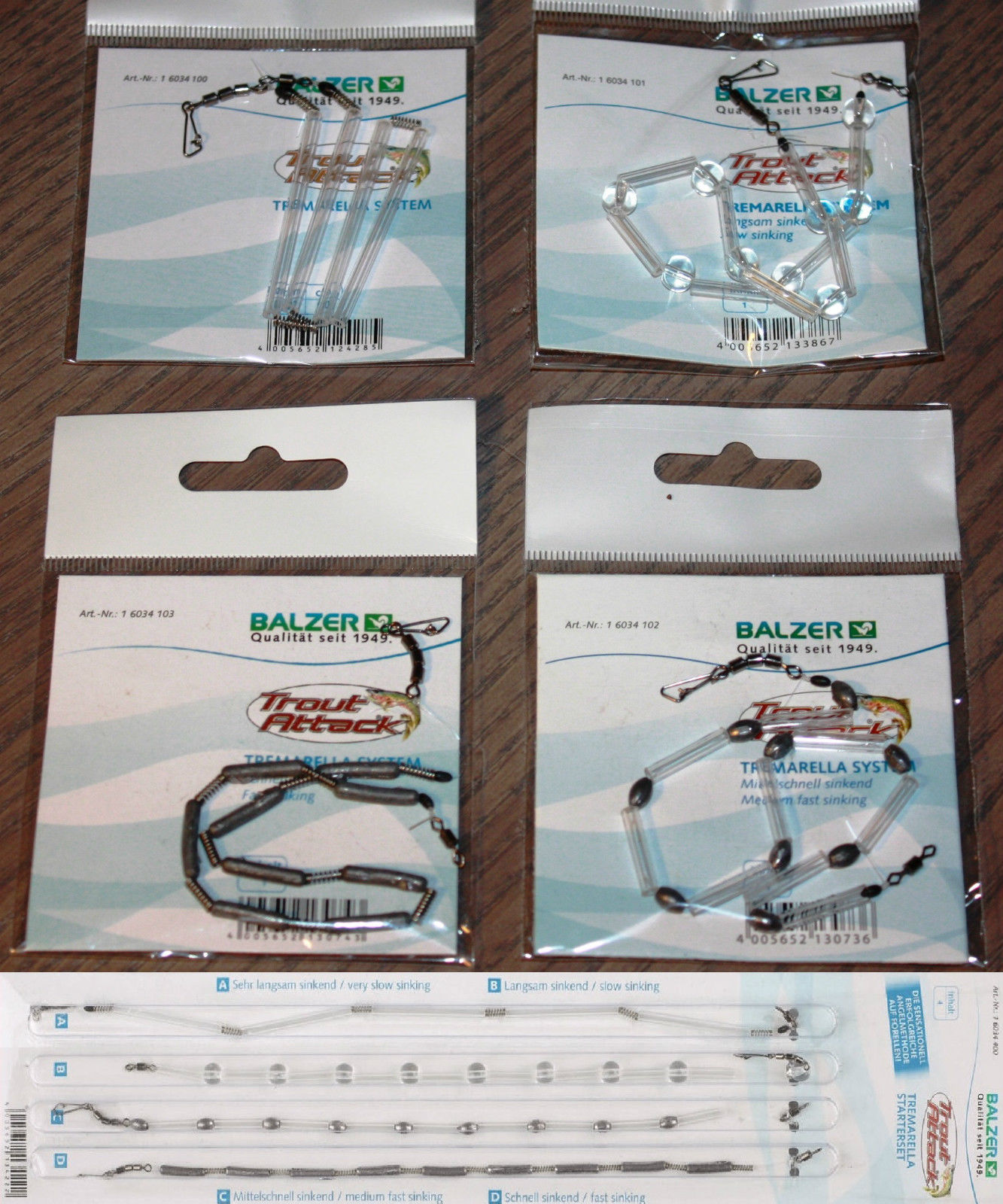 Balzer Trout Attack Tremarella Systeme ABVERKAUF