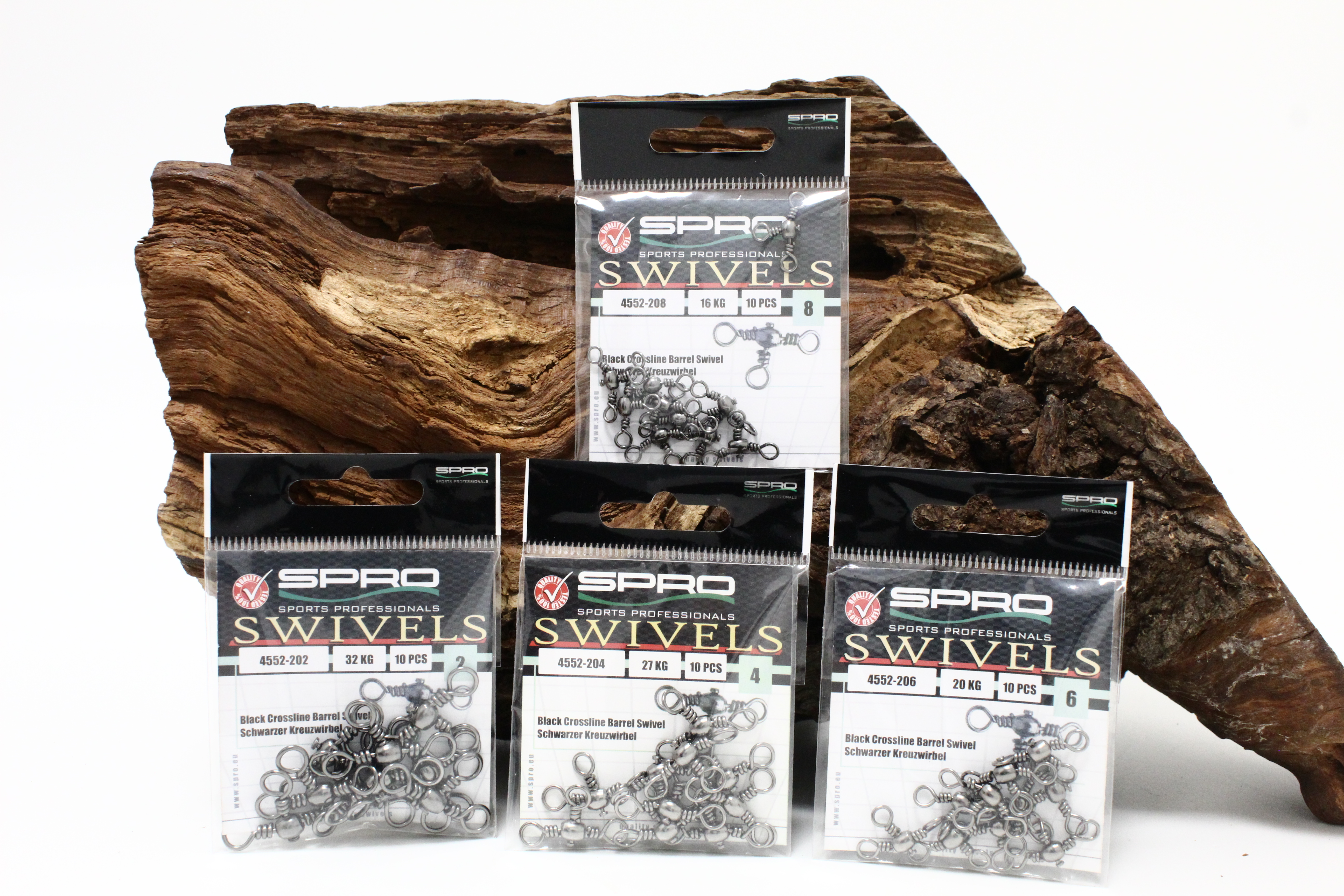 Spro Crossline Swivel Gr. 2 4 6 8 10 12
