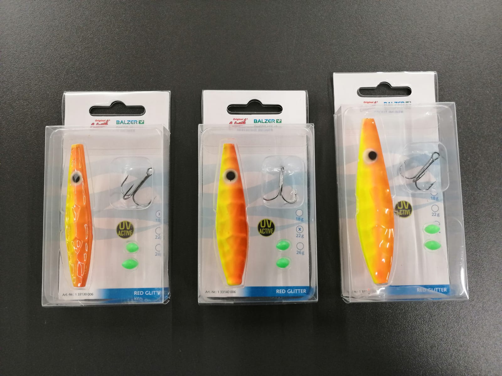 Balzer Colonel Z Seatrout Inliner 18g 22g 26g orange gelb bleifrei ABVERKAUF