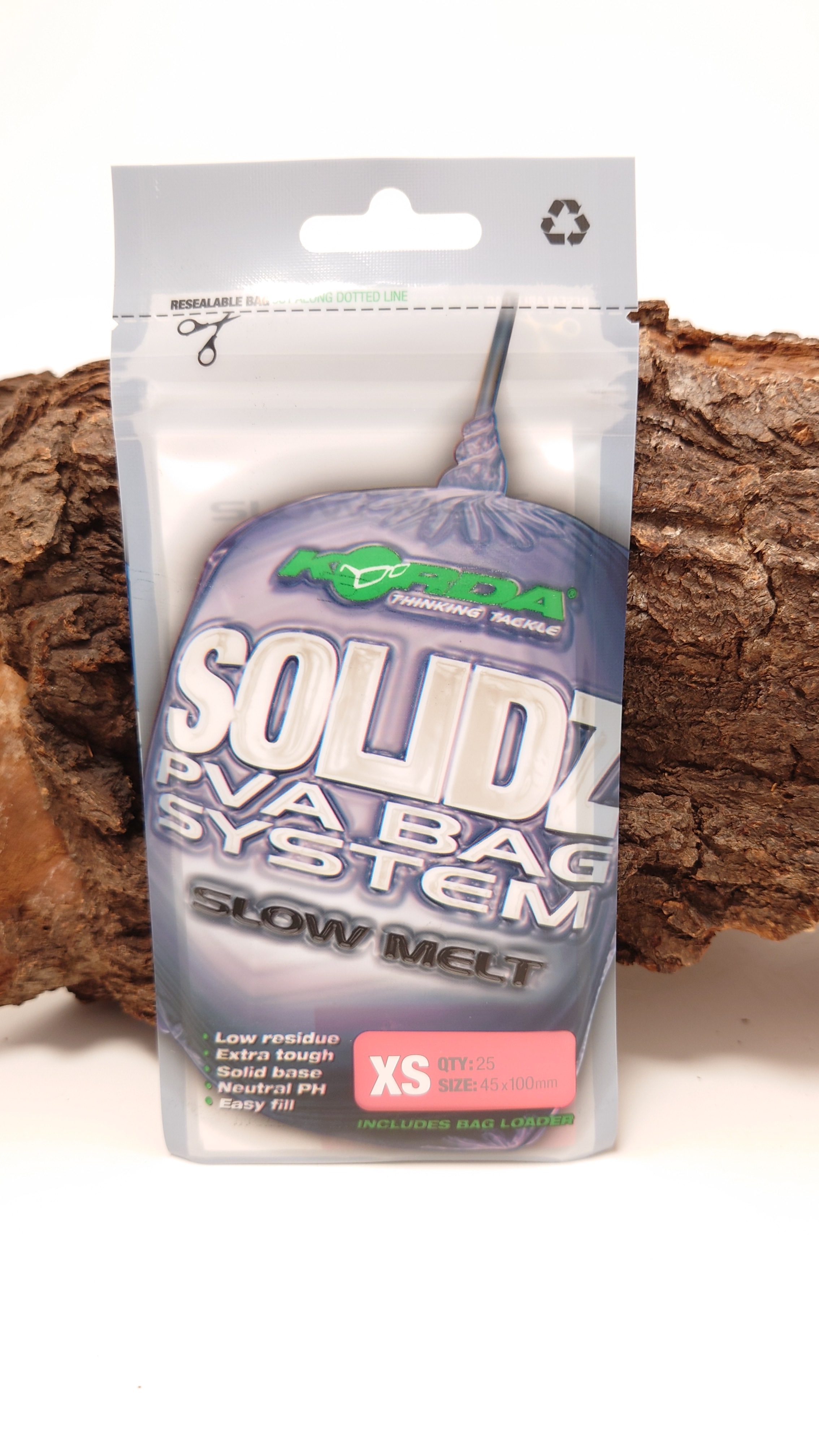 Korda Solidz Slow Melt PVA Bags XS