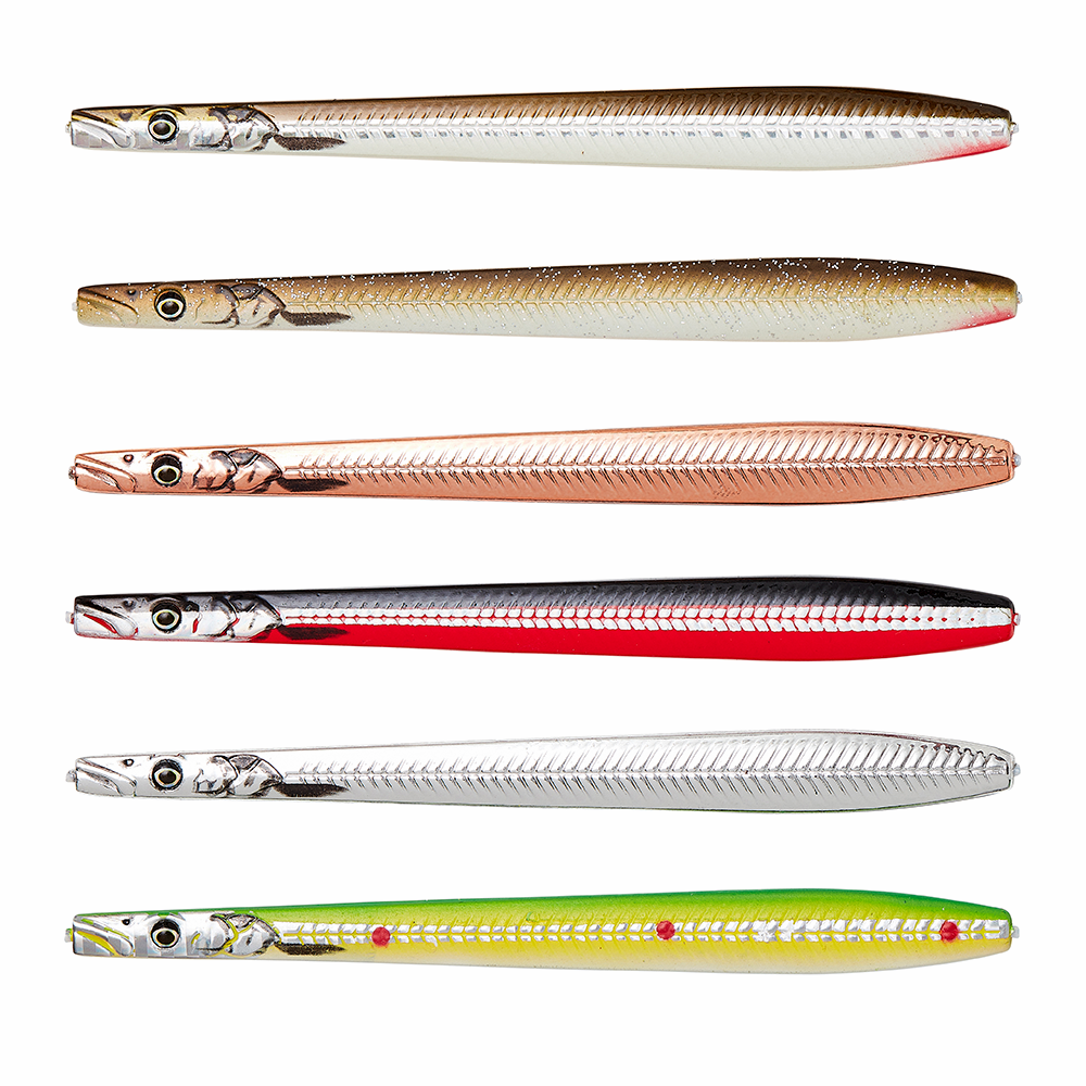 Savage Gear Line Thru Sandeel Nail 12cm 26g 6 Farben