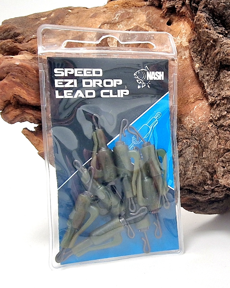 Nash Speed Ezi Drop Lead Clip Camouflage Green