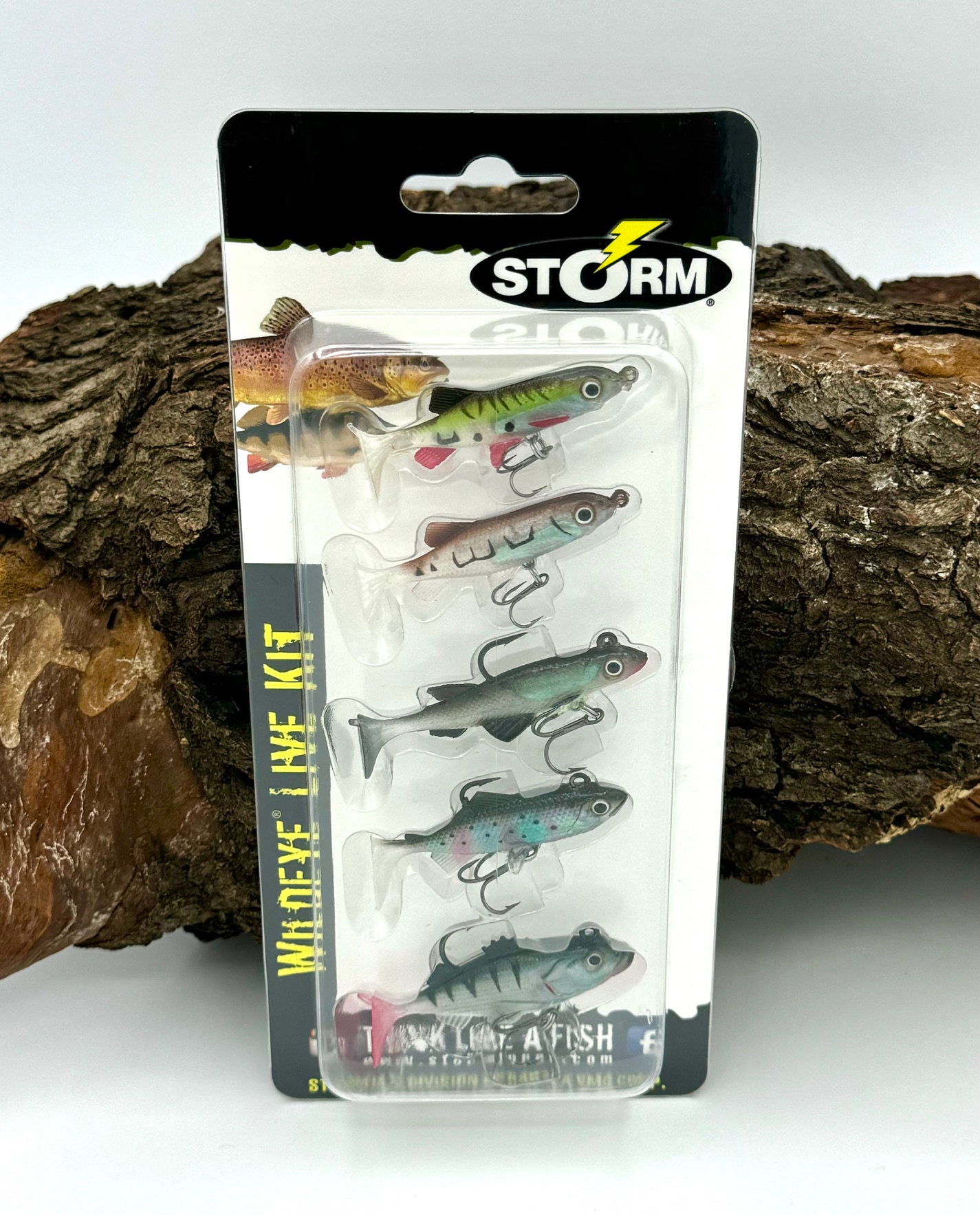 Storm Wildeye Live Kit Gummifisch 6cm - 8cm 10g - 15g montiert