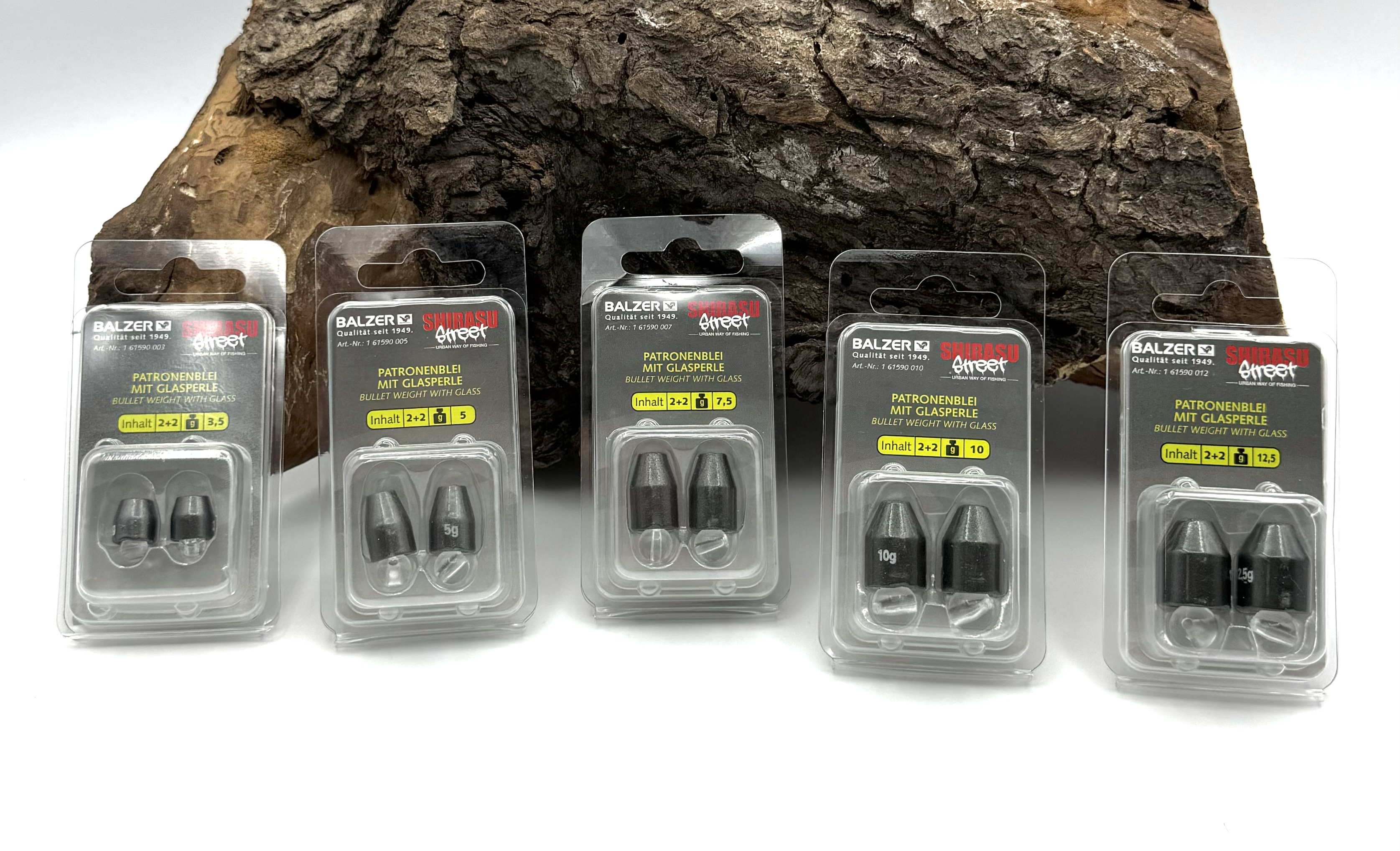 Balzer Shirasu Street Bullet Weight mit Glasperle 3,5g 5g 7,5g 10g 12,5g