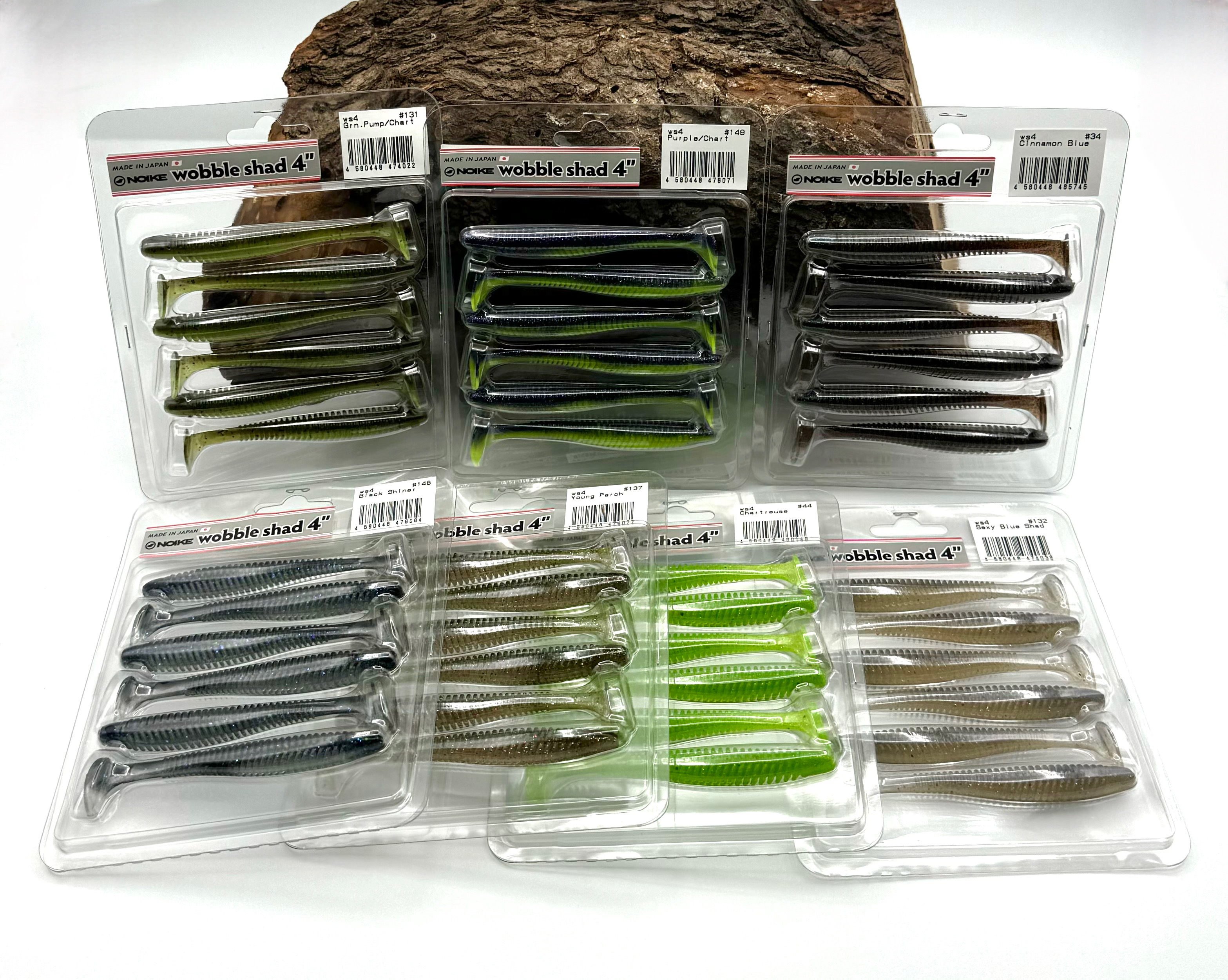 Noike Wobble Shad 4" 10,2cm 5,2g 6 Stück