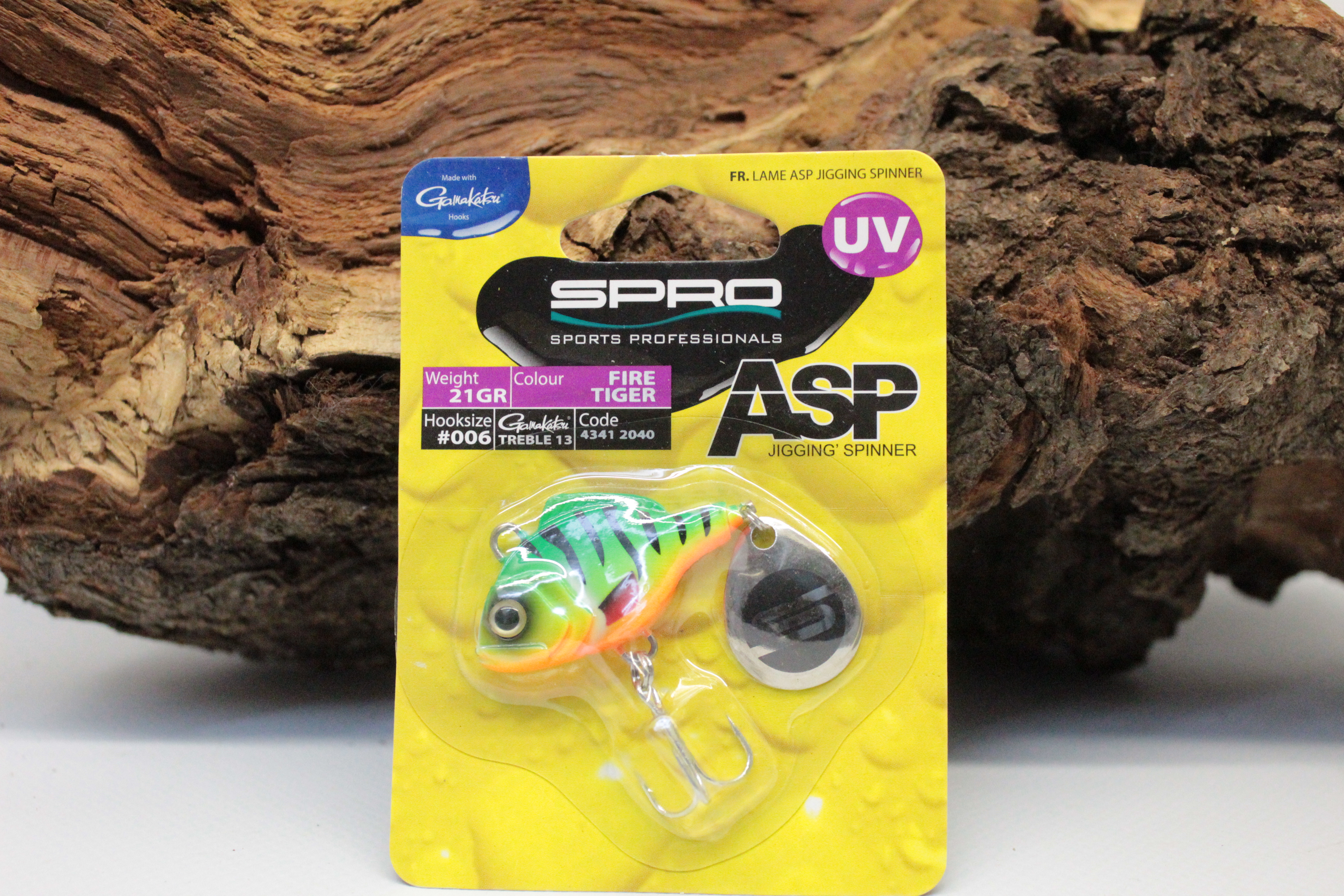 Spro ASP Spinner UV 10g 14g 18g 21g 28g Firetiger ABVERKAUF