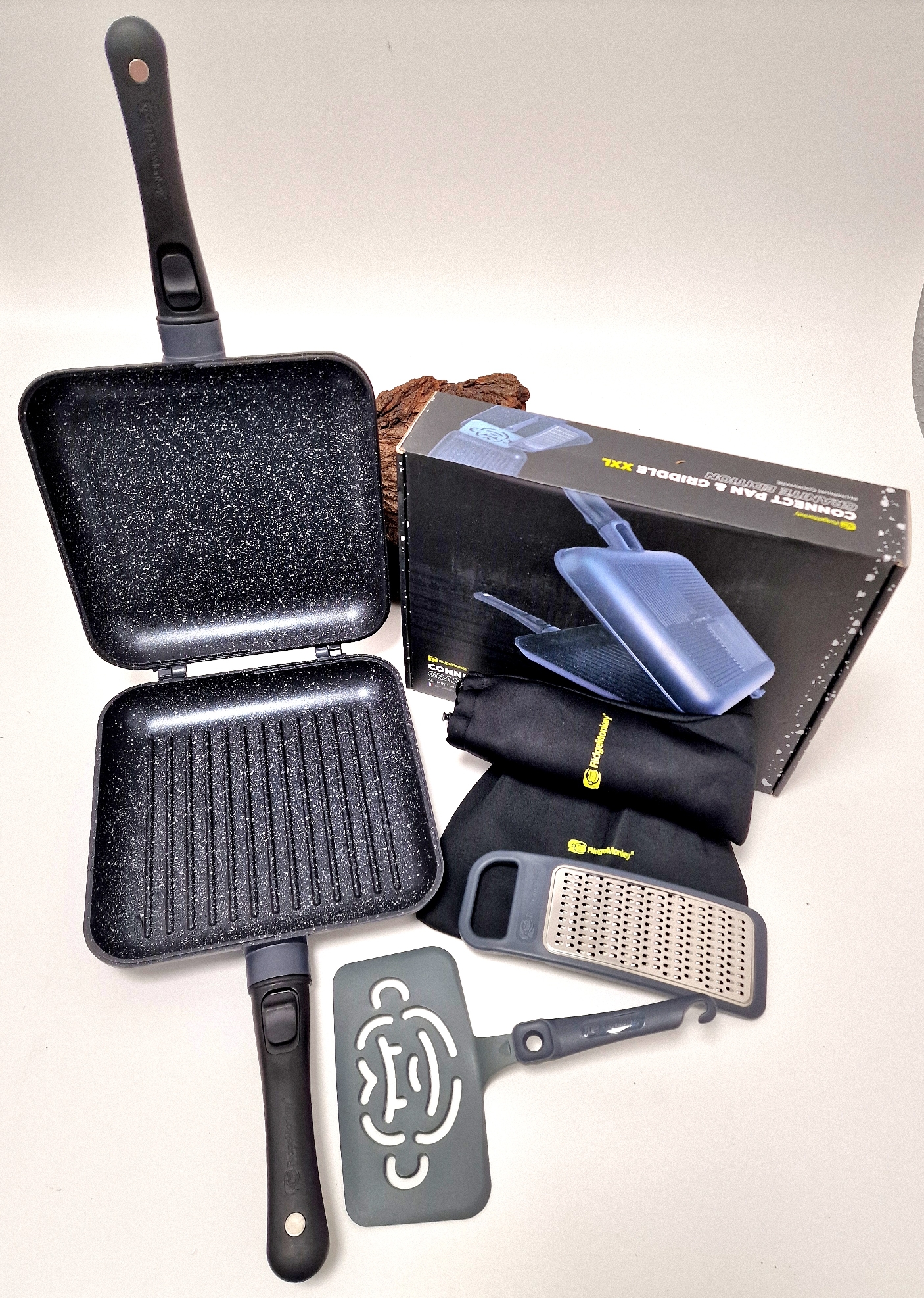 RidgeMonkey Pan & Griddle Granite Edition XXL RM781