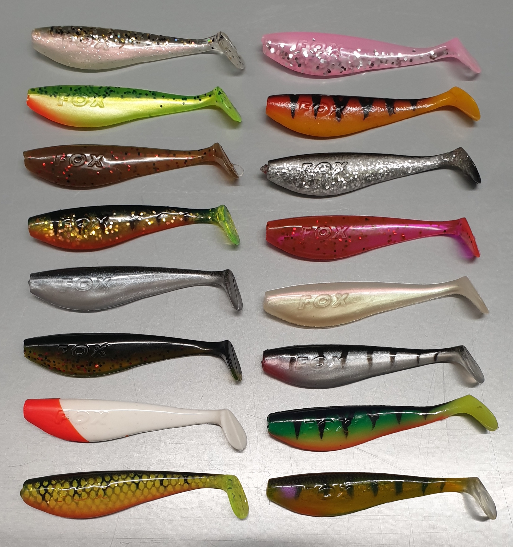 Fox Rage Zander Pro Shad´s Ultra UV 7,5cm 26 Farben