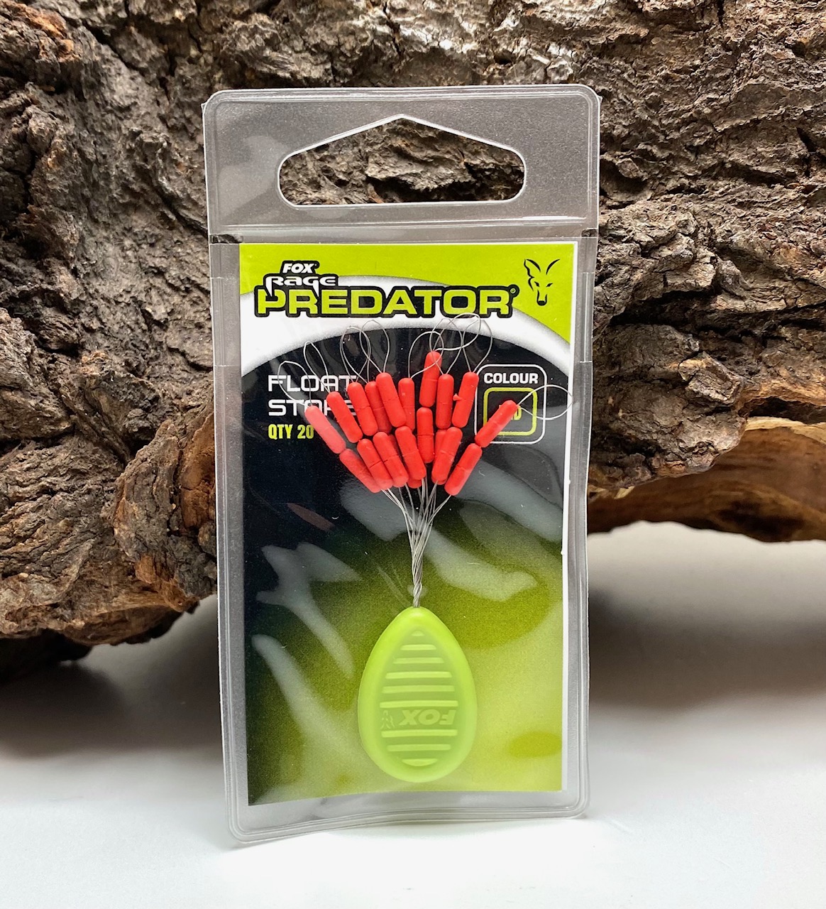 Fox Rage Predator Float Stops Red 20 Stück Rot Stopper Pose