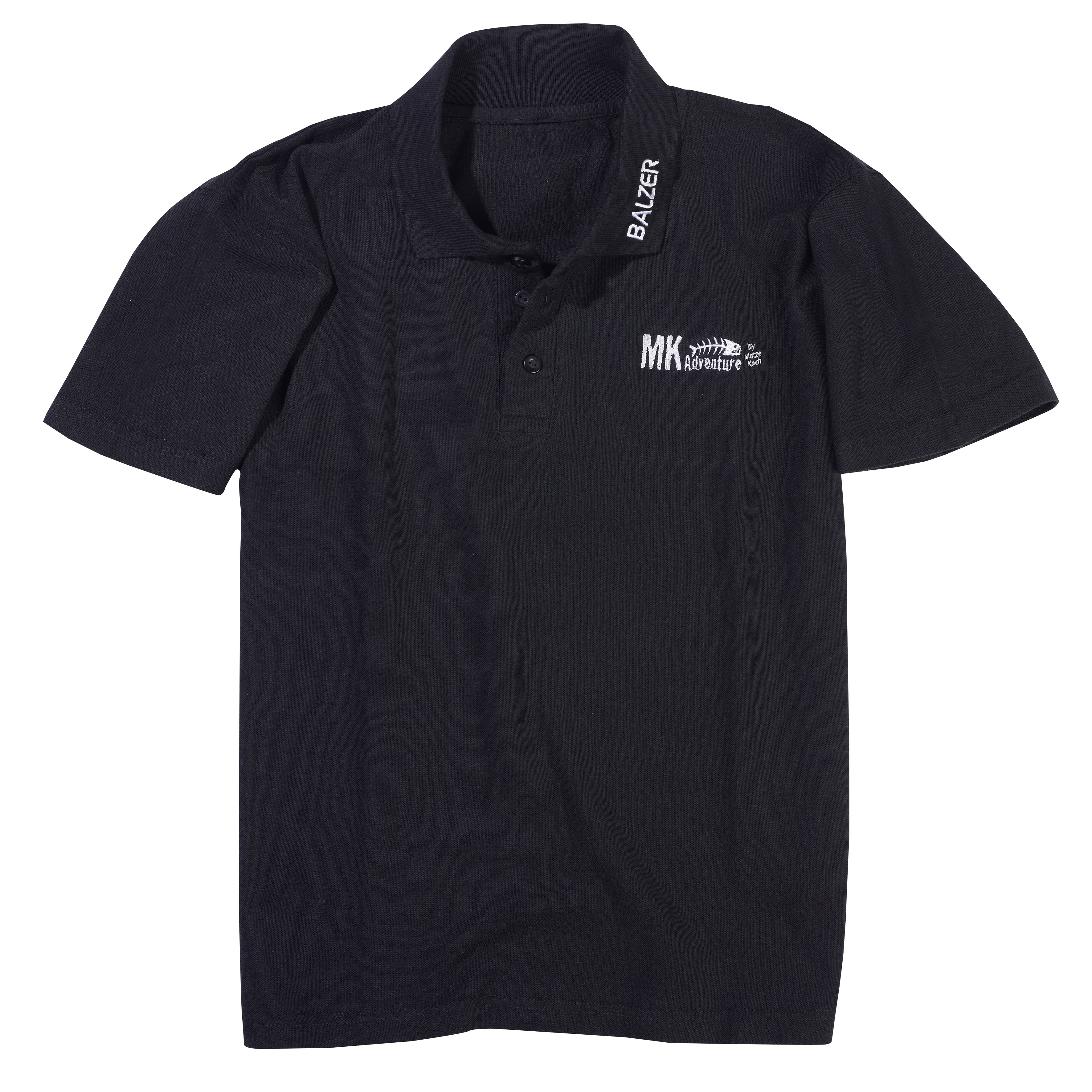 Balzer Matze Koch Adventure MK Poloshirt S Black Schwarz ABVERKAUF