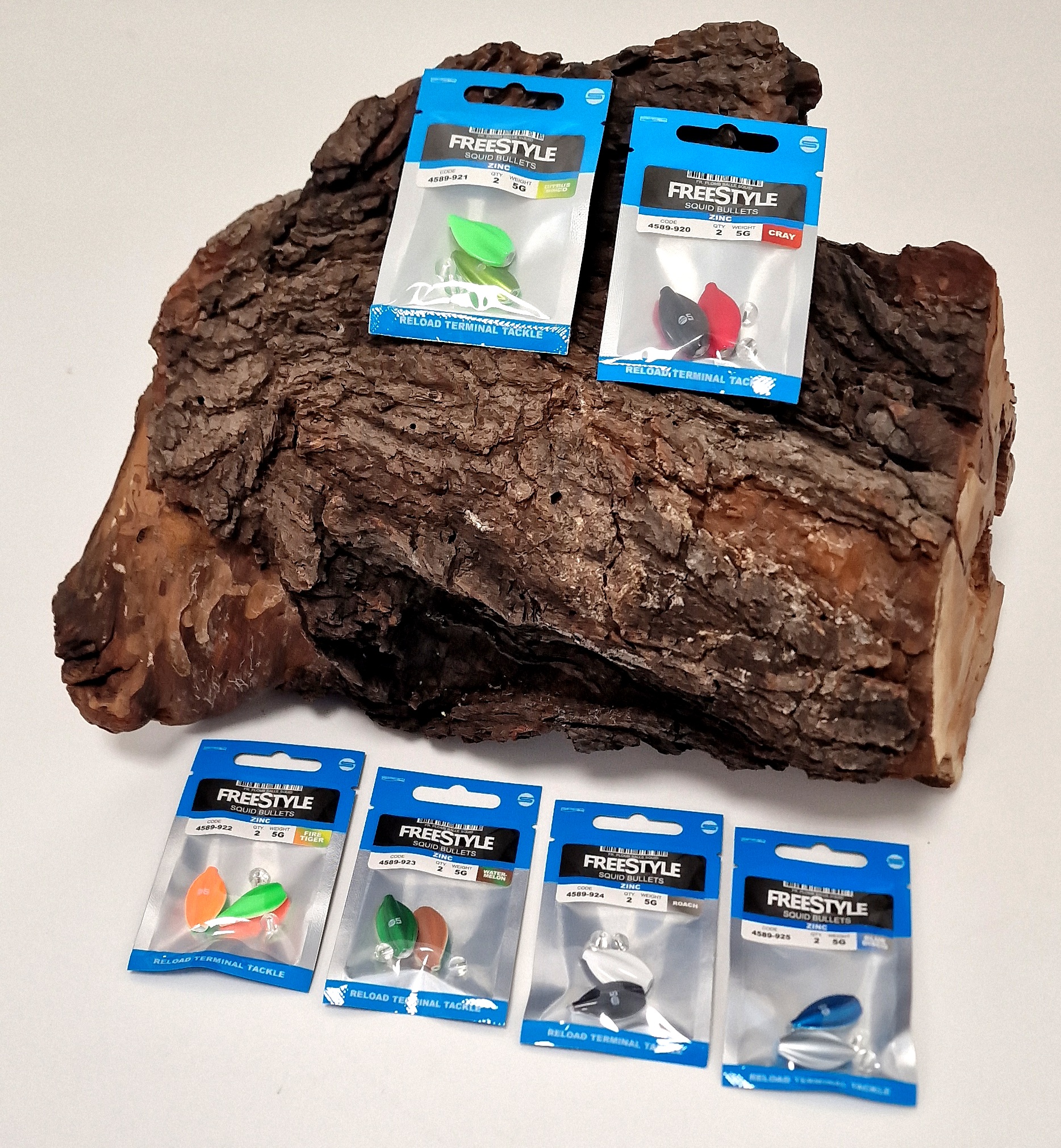 Spro Freestyle Squid Bullet Zinc 5,0g 6 Farben