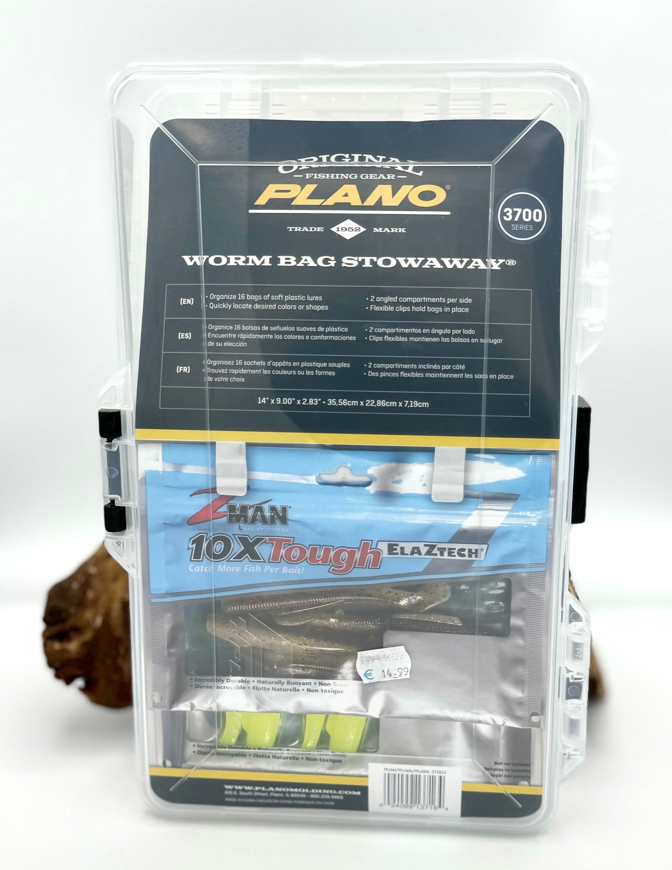 Plano 3700 Worm Bag Stowaway 371610 Made in USA