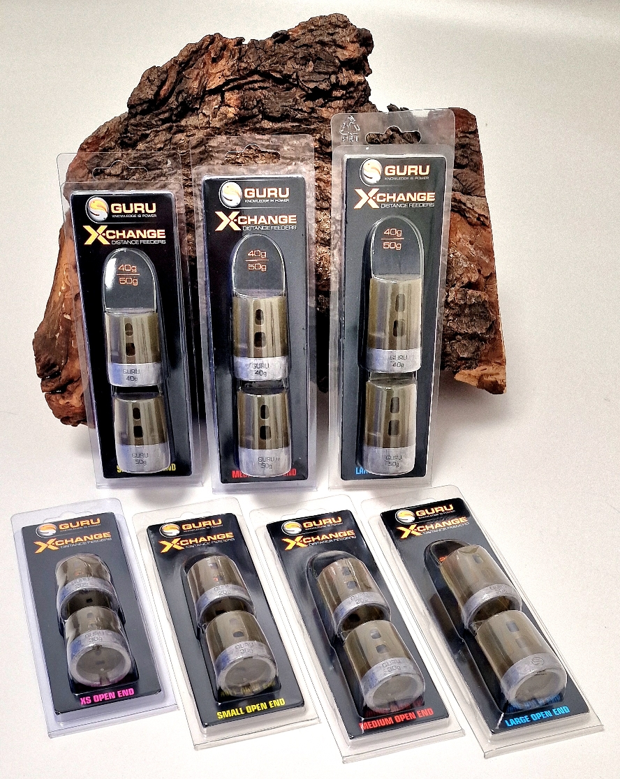 Guru X-Change Distance Feeder Solid Small Medium Large X Small 20+30g 40+50g