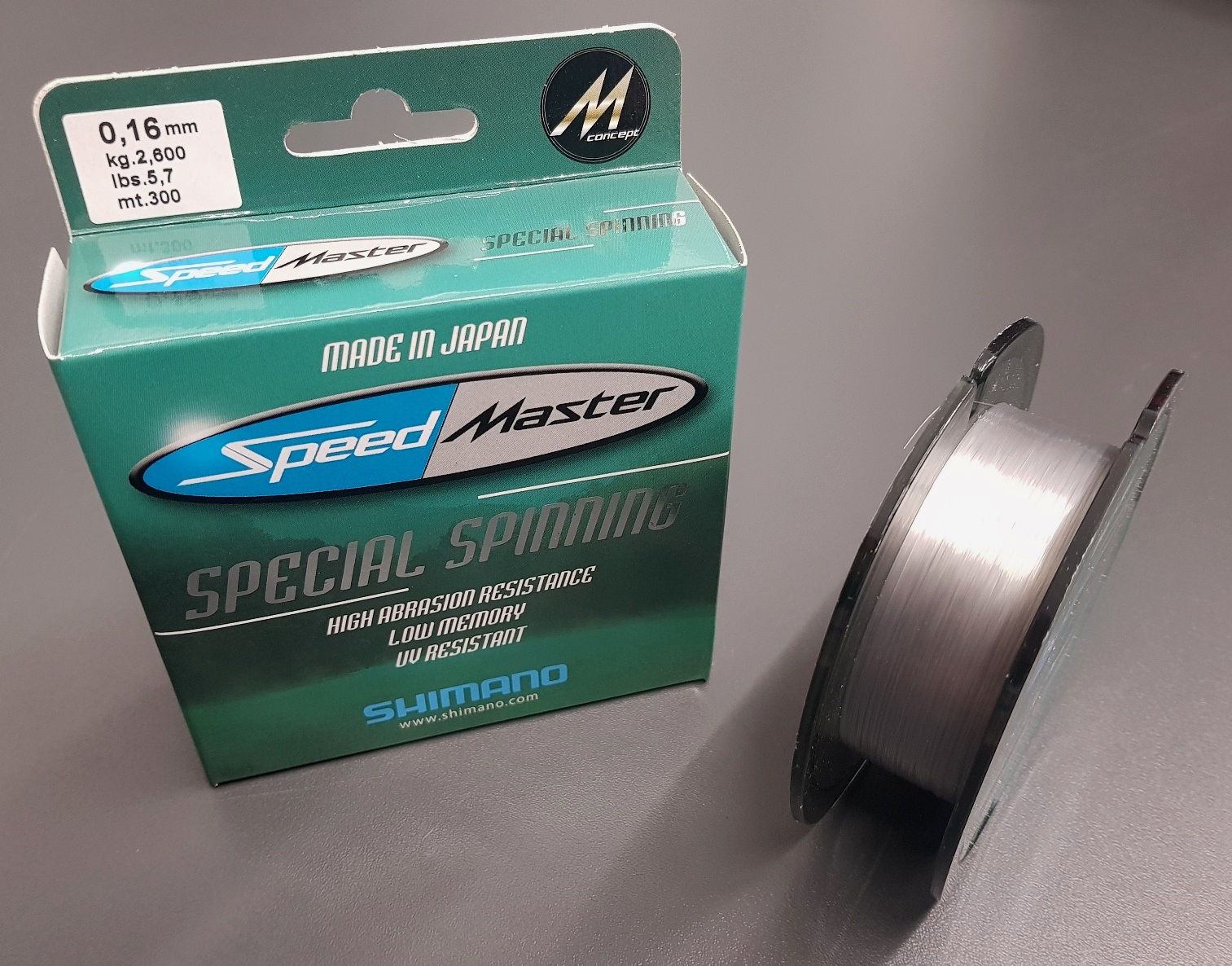 Speedmaster Spinning Spezial 0,16mm 300m ABVERKAUF