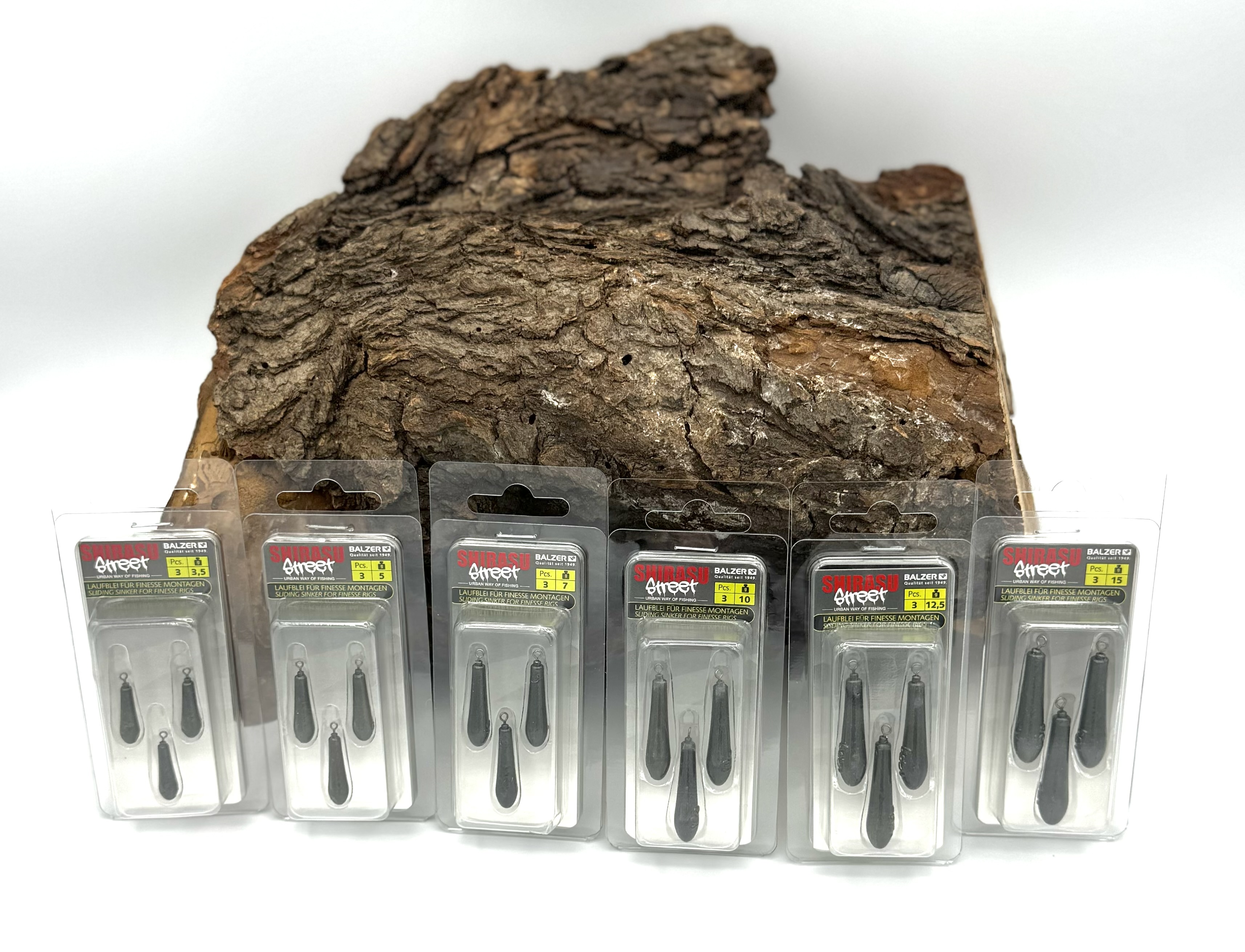 Balzer Shirasu Street Free Rig Blei 3,5g 5g 7g 10g 12,5 15g