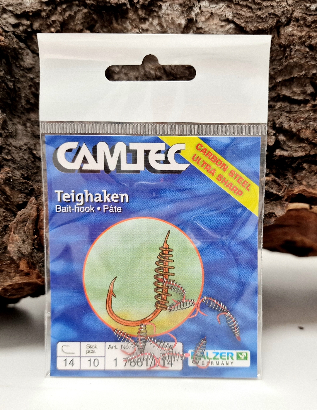 Balzer Camtec lose Teighaken Gr. 14 Rot mit Spirale 10 Stück ABVERKAUF