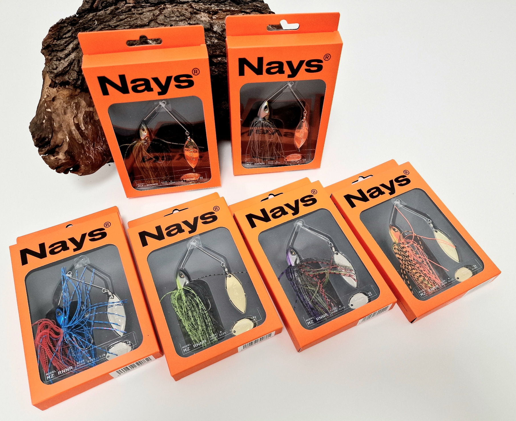 Nays MZ RNNR M 18g Maze Runner Spinnerbait 6 Farben D01 D02 D03 D04 D05 D06