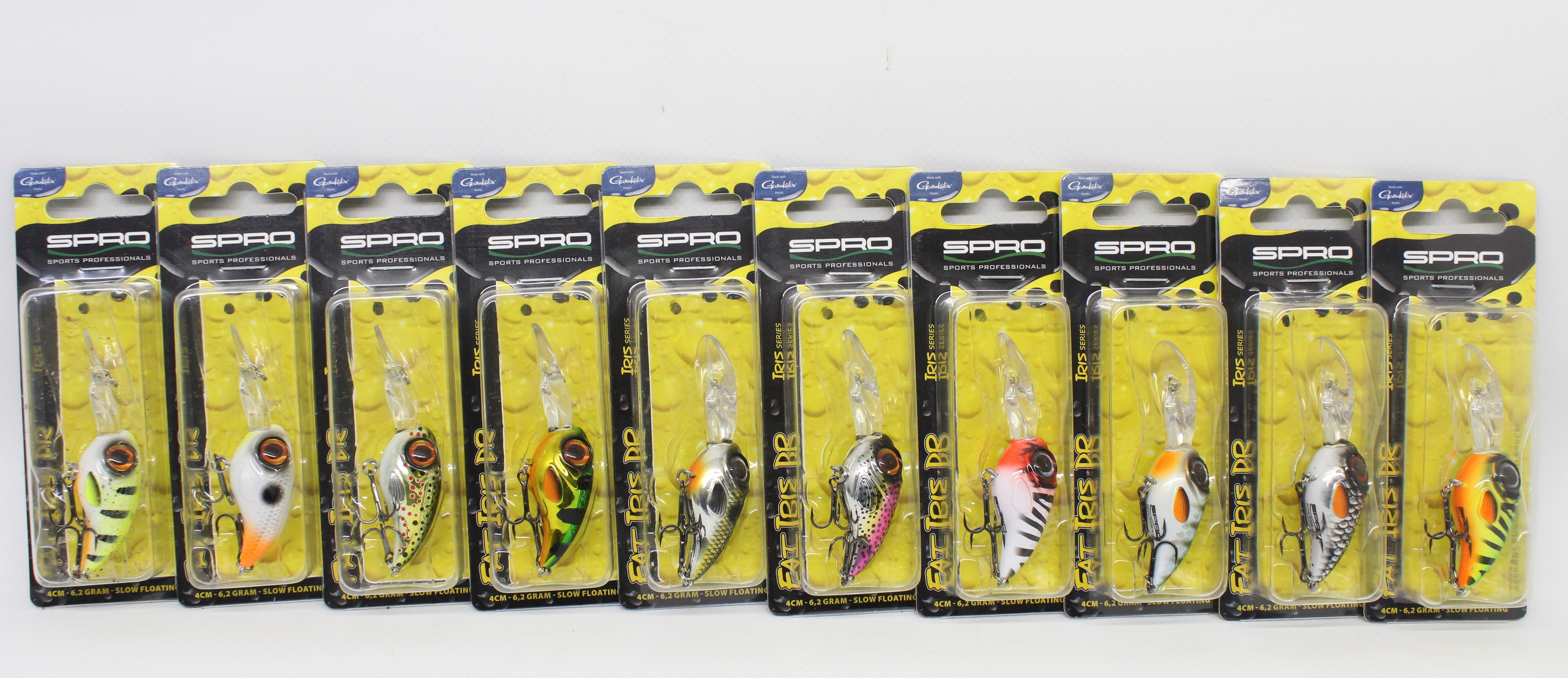 Spro Fat Iris 40 Wobbler DR 4cm 6,2g 10 Farben