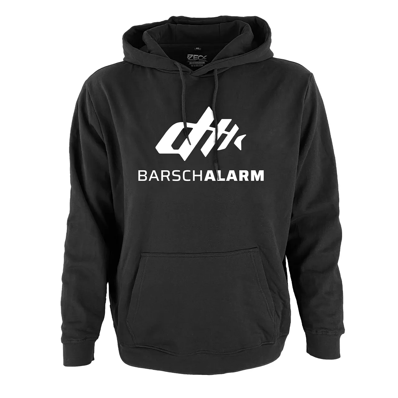 Barsch Alarm Big Boy Hoodie Black 4XL 5XL 6XL Barschalarm Hoody Schwarz Zeck NEW