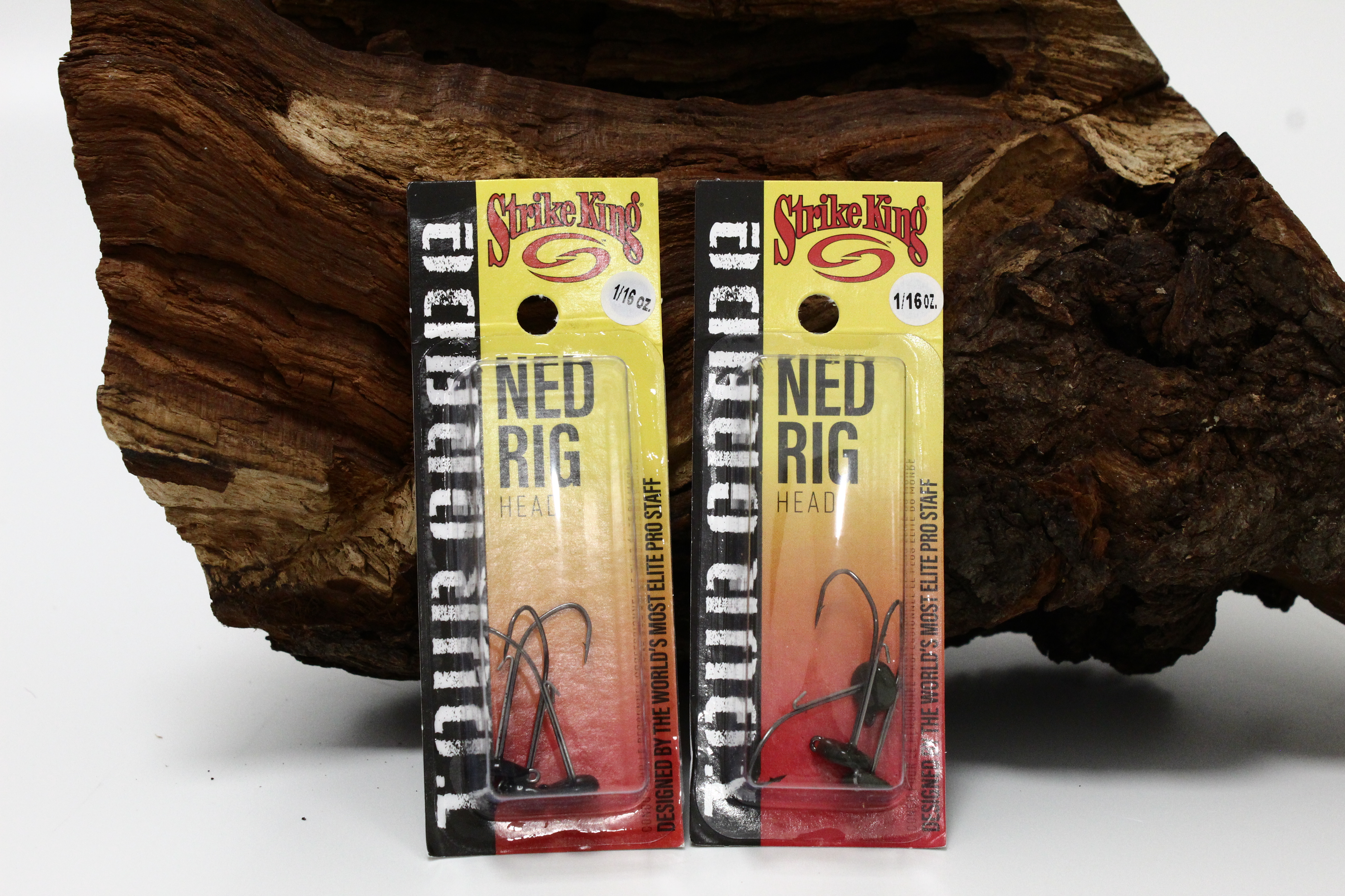 Strike King Tour Grade Ned Rig Head Black Green Pumpkin 1,8g