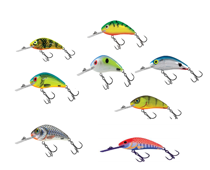 Salmo Rattlin Hornet 4,5cm 6g Floating 8 Farben