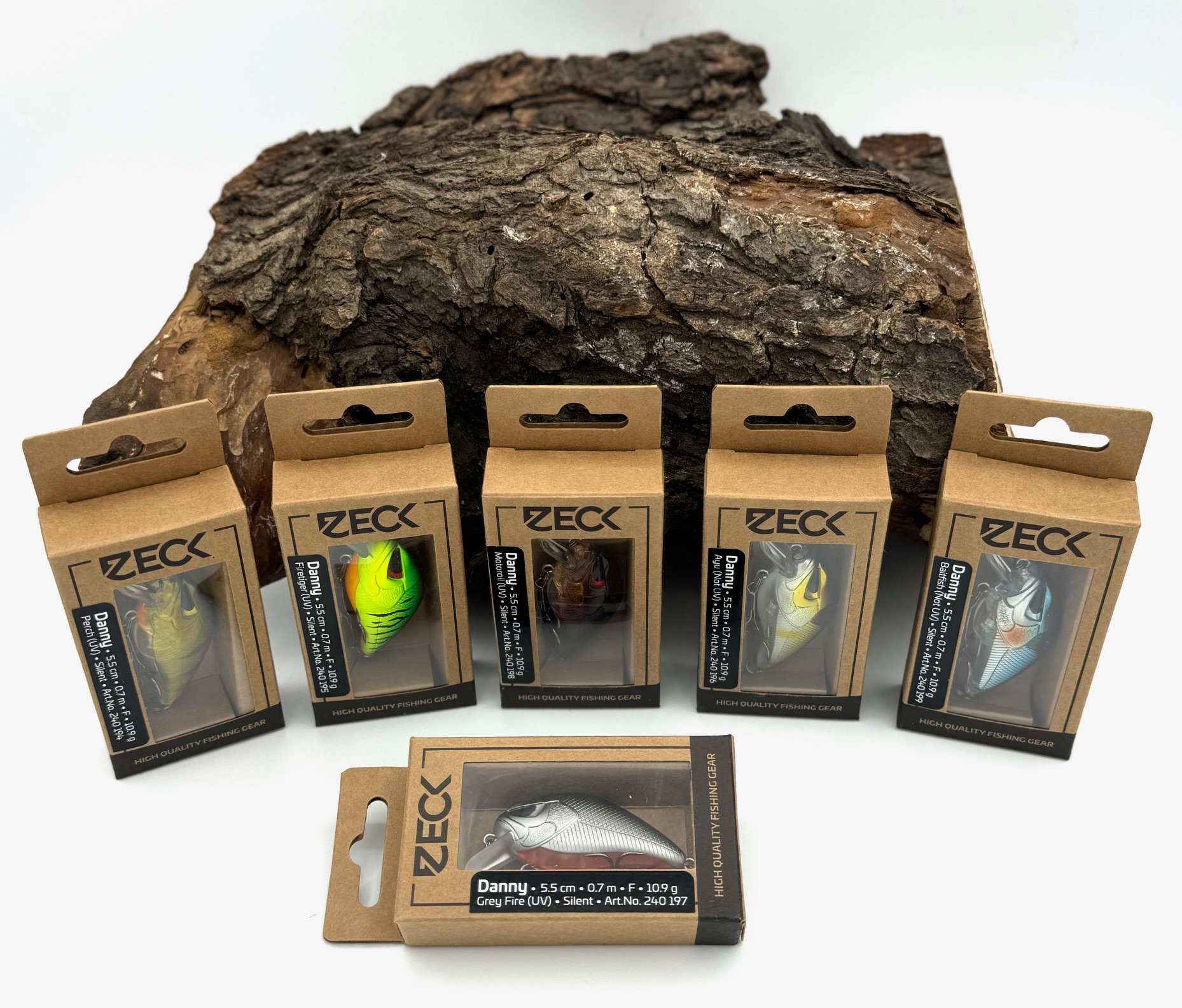 Zeck Danny 2.0 5,5cm 0,7m Tauchtiefe Floating 6 Farben