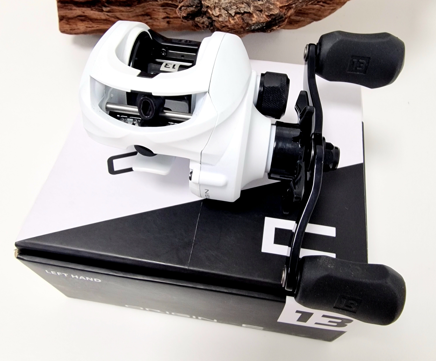 13 Fishing Origin C 6.6-LH 8.1-LH Linkshand Lefthand Baitcastrolle