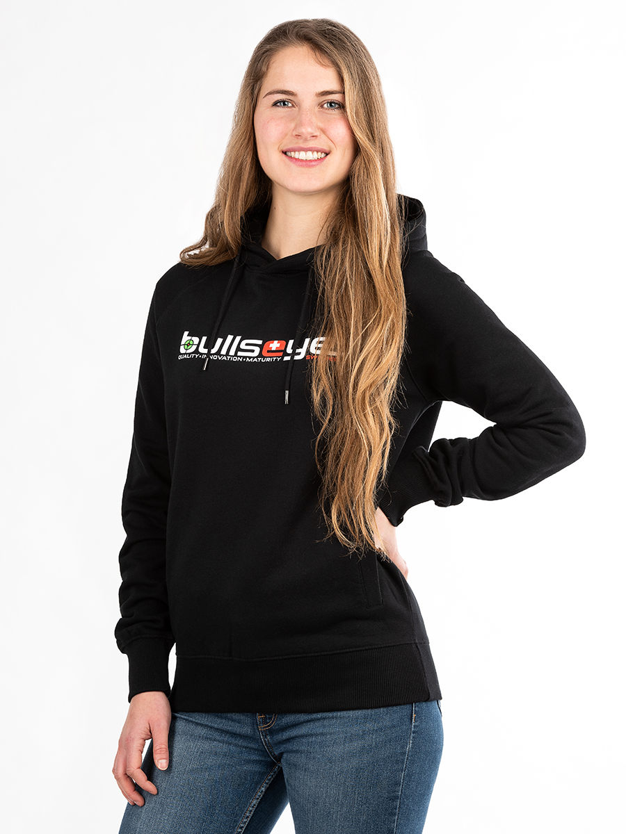 Bullseye Hoodie Elite Black Grey Gr. S M L XL XXL ABVERKAUF