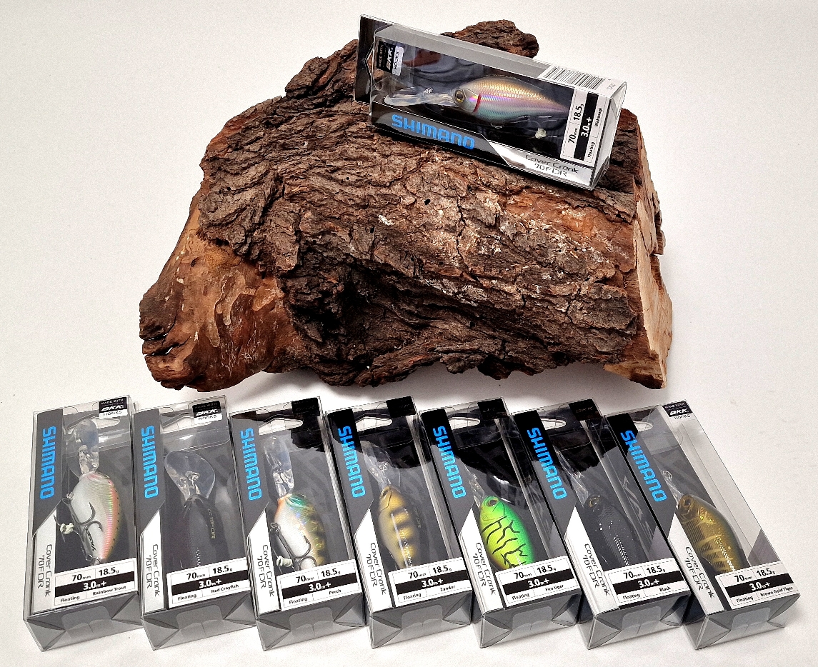 Shimano Lure Yasei Cover Crank F DR 70mm 18,5g 3m 8 Farben