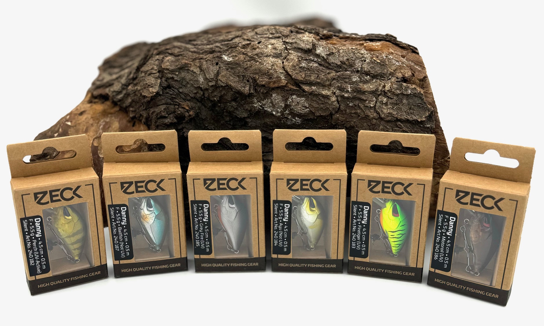 Zeck Danny 4,5cm 0,5m Tauchtiefe Floating 6 Farben