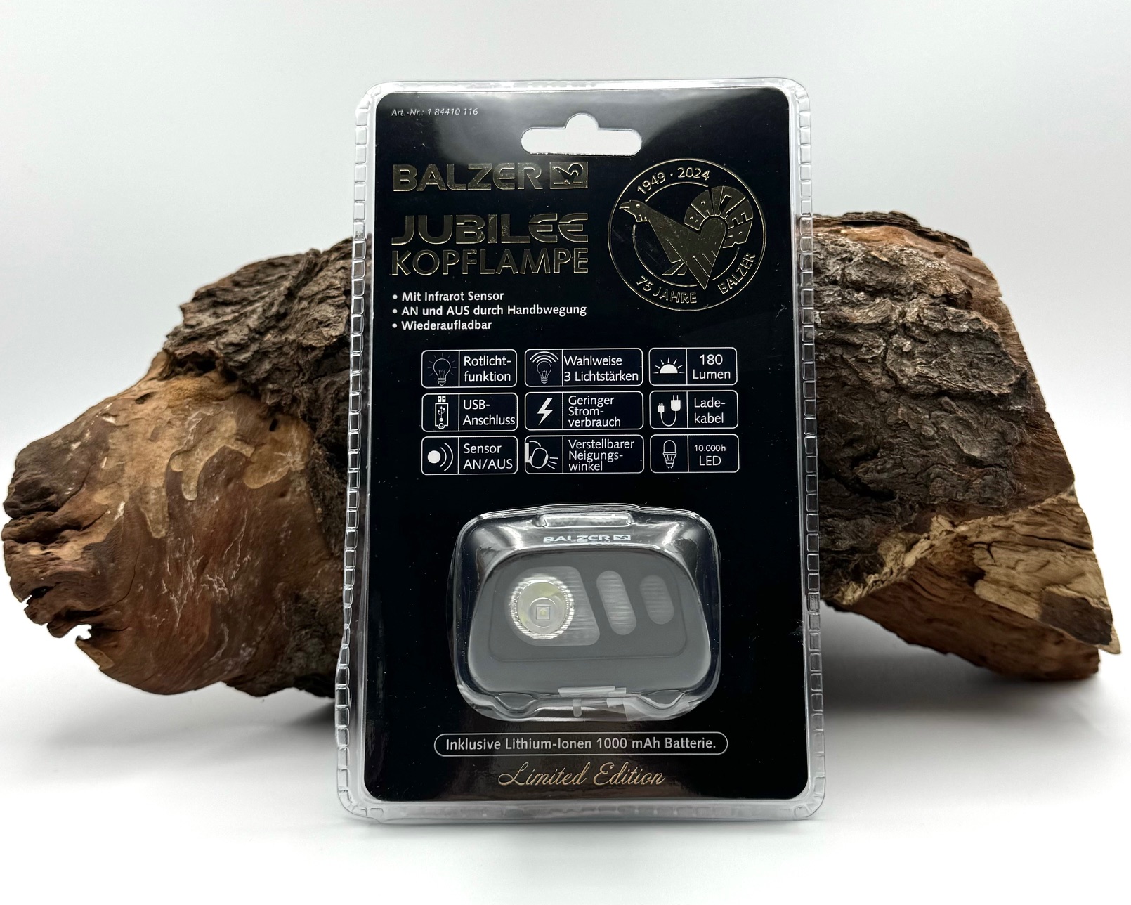 Balzer Jubilee USB Kopflampe "75 Jahre Balzer" Limited Edition
